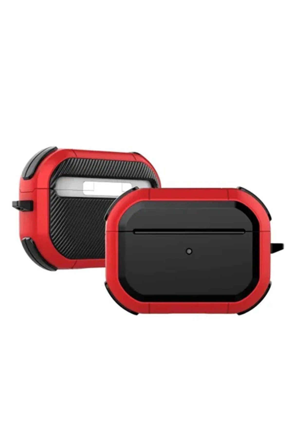 CepteToptan Newface Airpods Pro 2 (2.nesil) Tank Kılıf - Kırmızı