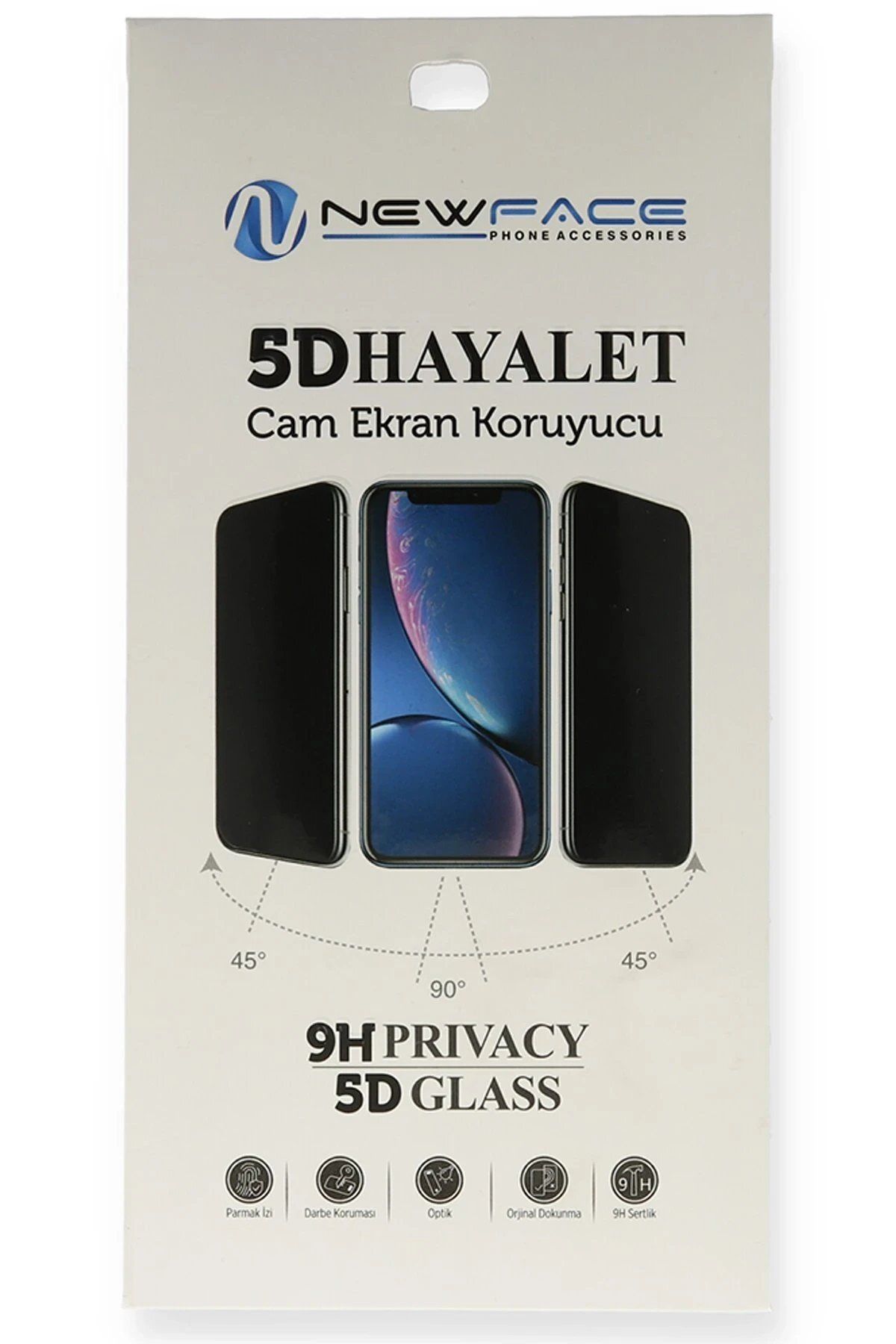 CepteToptan Newface Samsung Galaxy A11 5D Hayalet Cam Ekran Koruyucu