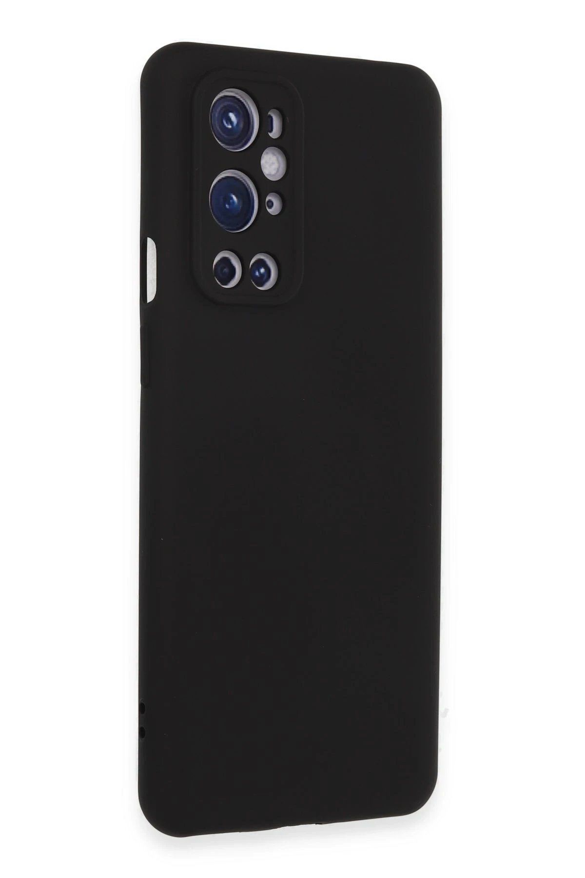 CepteToptan Newface One Plus 9 Pro Kılıf Nano içi Kadife Silikon - Siyah