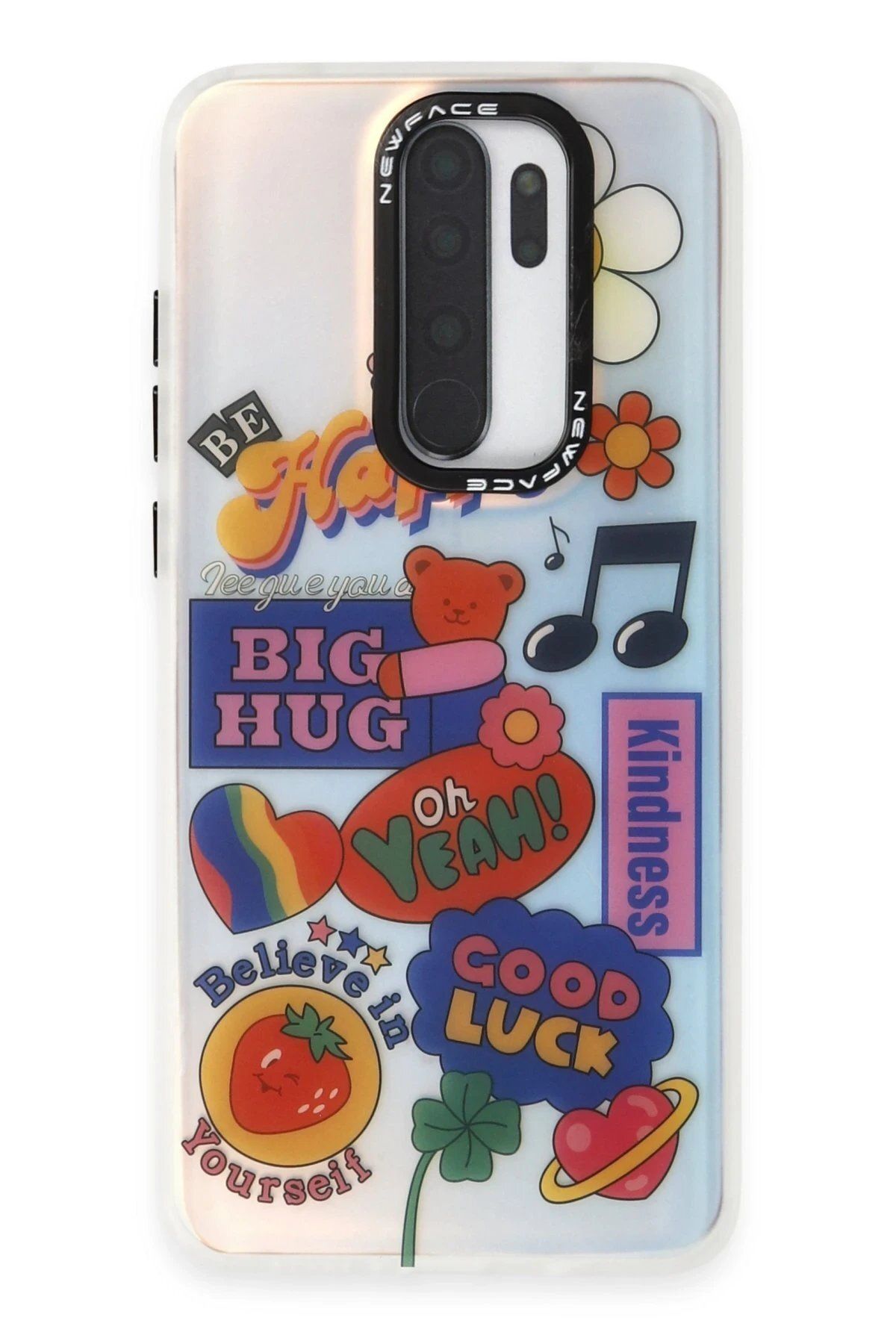 CepteToptan Newface Xiaomi Redmi Note 8 Pro Kılıf Estoril Desenli Kapak - Estoril - 15