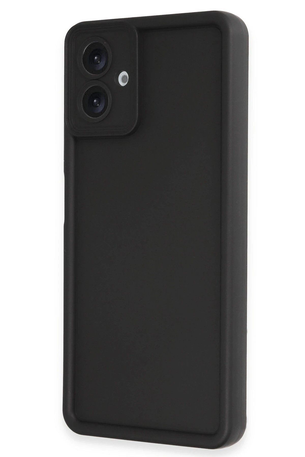CepteToptan Newface Samsung Galaxy A06 Kılıf Viera Silikon - Siyah