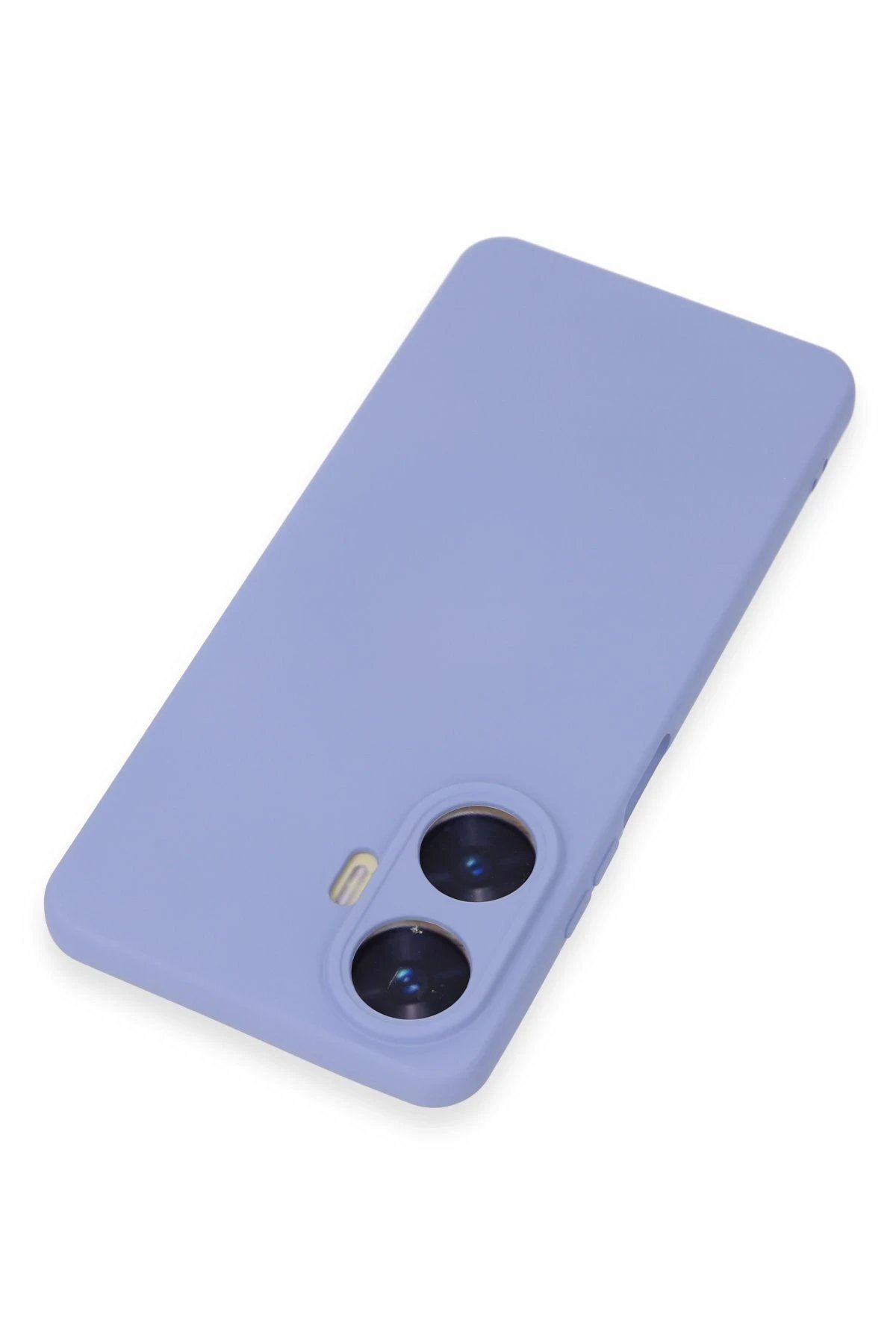 CepteToptan Newface Realme C55 Kılıf Nano içi Kadife Silikon - Lila