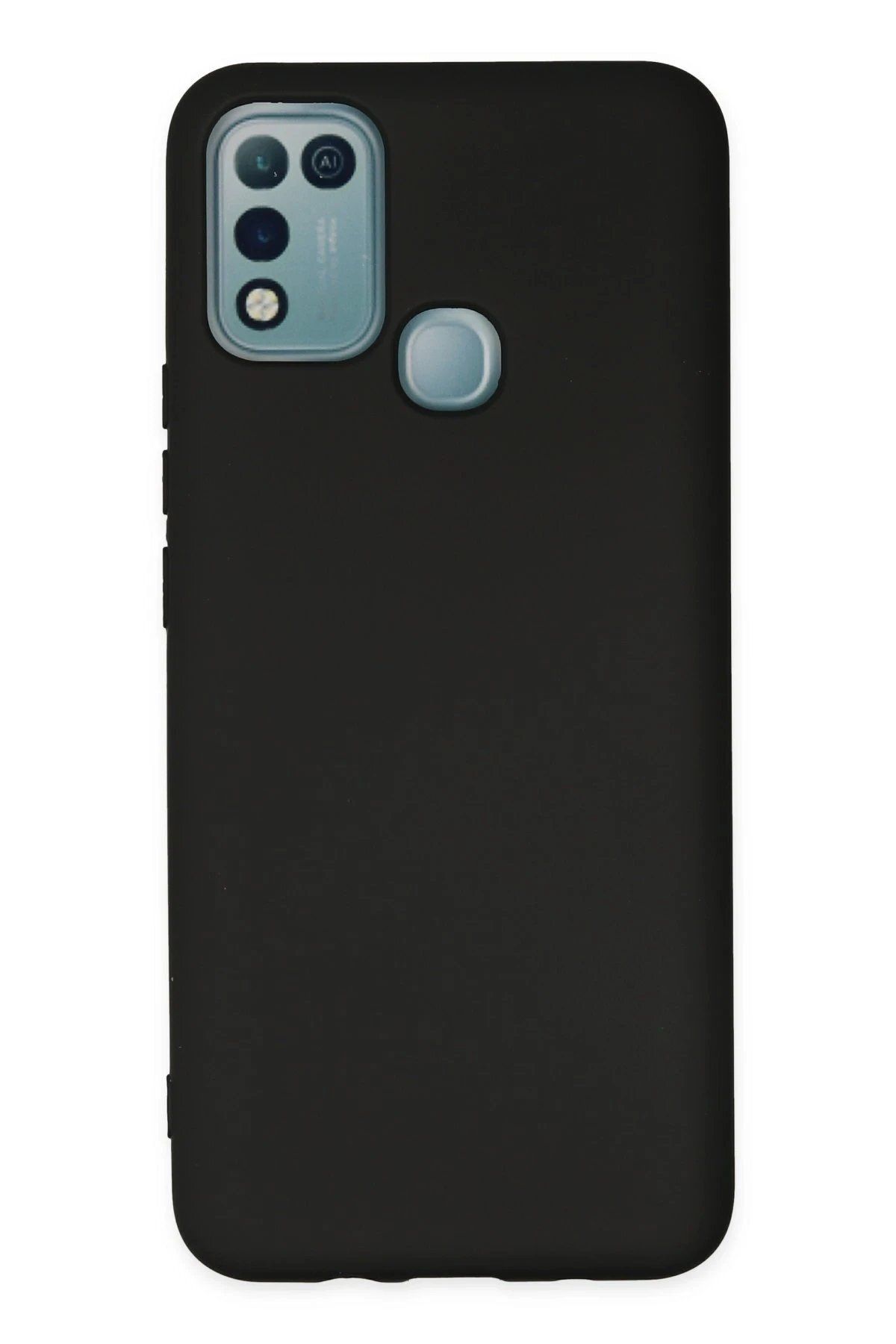 CepteToptan Newface İnfinix Hot 10 Play Kılıf Nano içi Kadife Silikon - Siyah