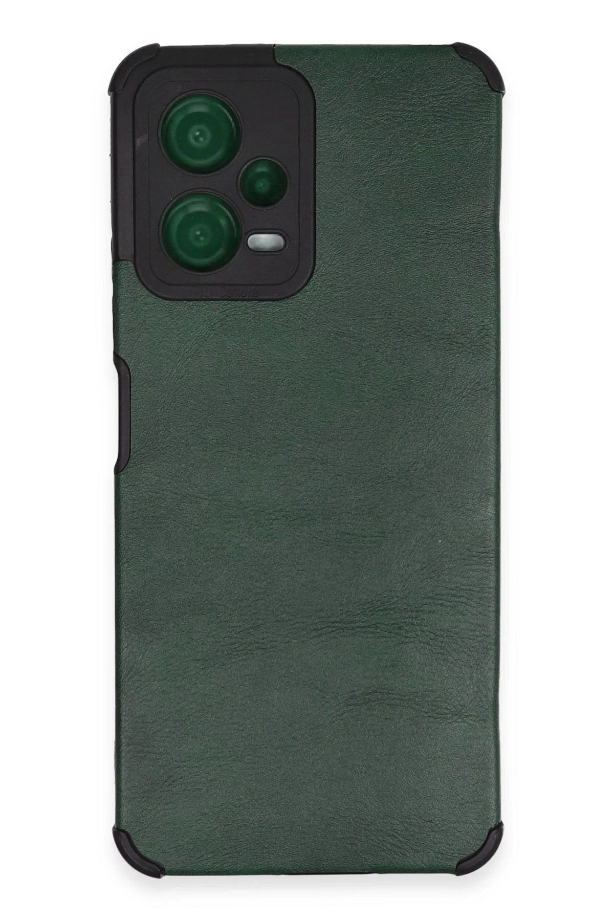 ENEFENDİ Newface Xiaomi Redmi Note 12 5G Kılıf Loop Deri Silikon - Yeşil