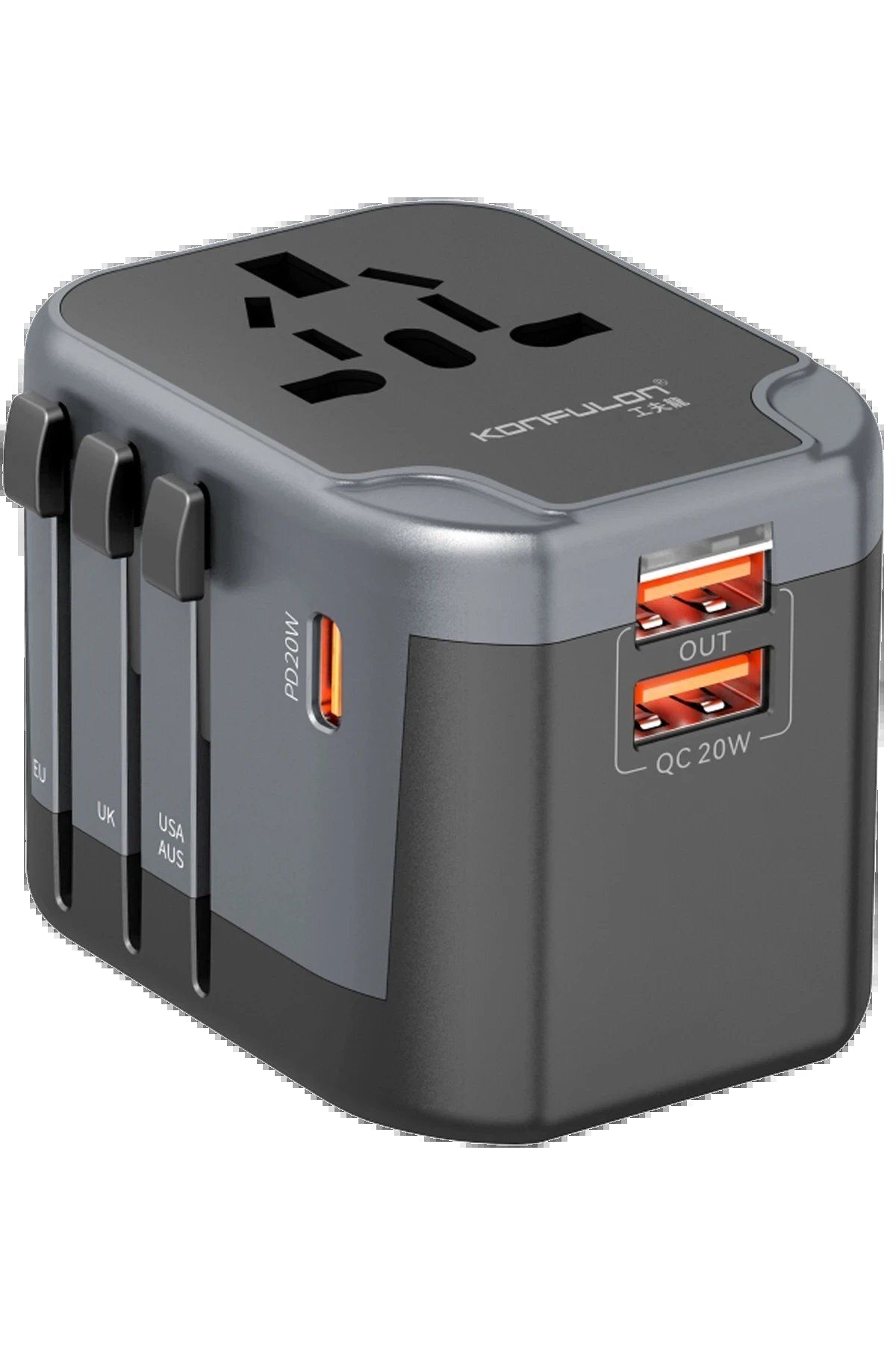 CepteToptan C91Q 20W Universal Taşınabilir Şarj Aleti - Siyah
