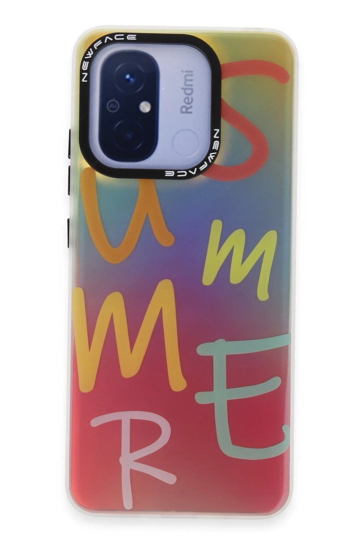 CepteToptan Newface Xiaomi Redmi 12C Kılıf Estoril Desenli Kapak - Estoril - 3