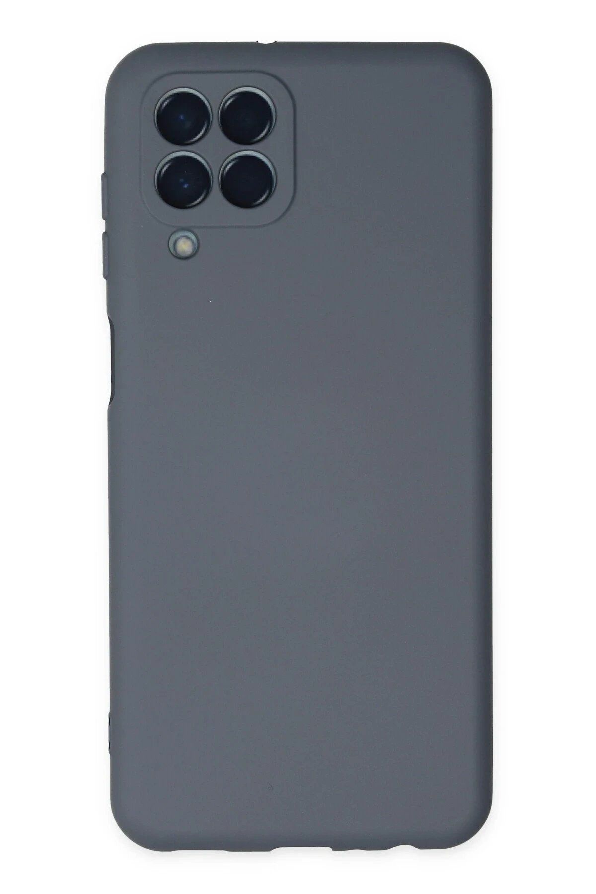 Toptan Bulurum Newface Samsung Galaxy M33 Kılıf Nano içi Kadife Silikon - Gri