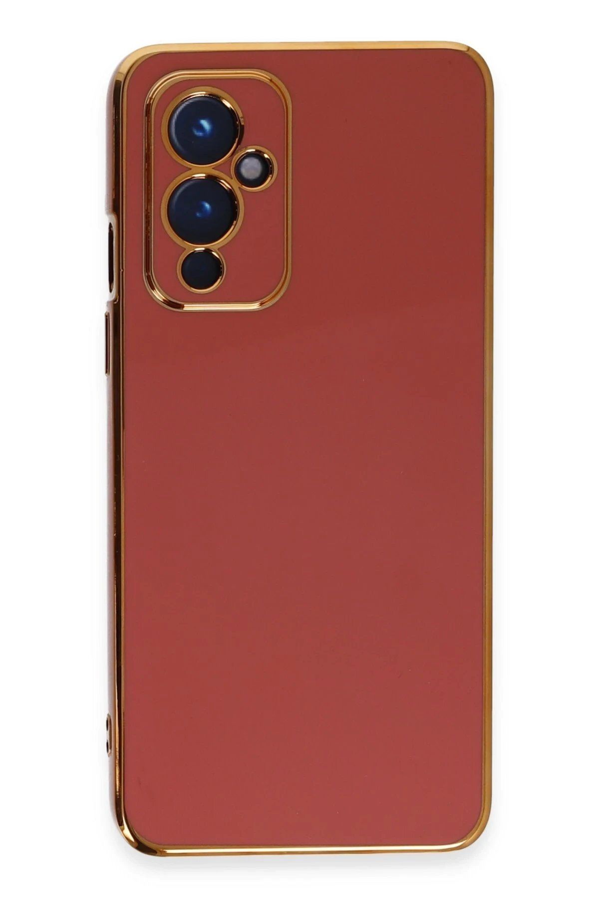 CepteToptan Newface One Plus 9 Kılıf Volet Silikon - Kırmızı