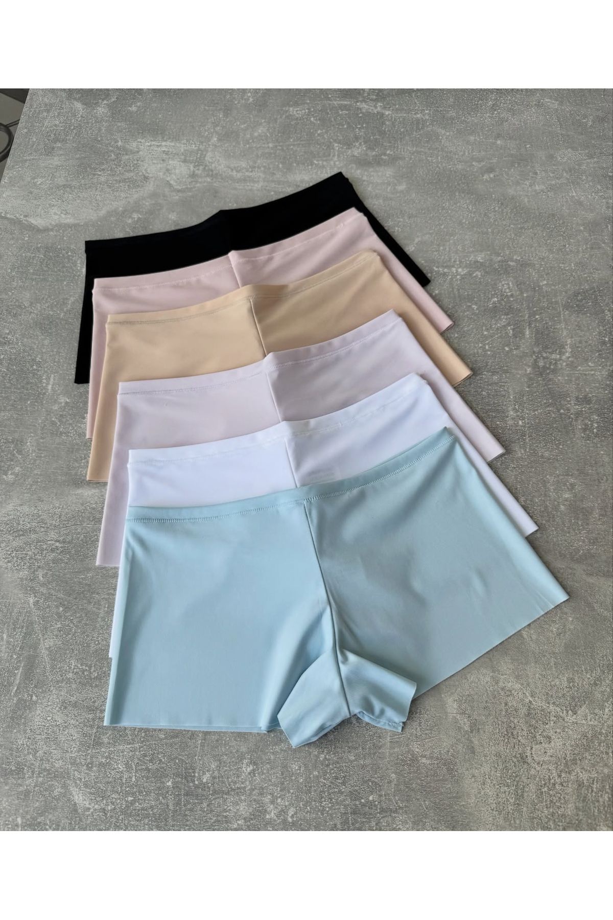 CEGEB 2’lü Basic Lazer Kesim Dikişsiz Kadın Boxer Külot 2’lü