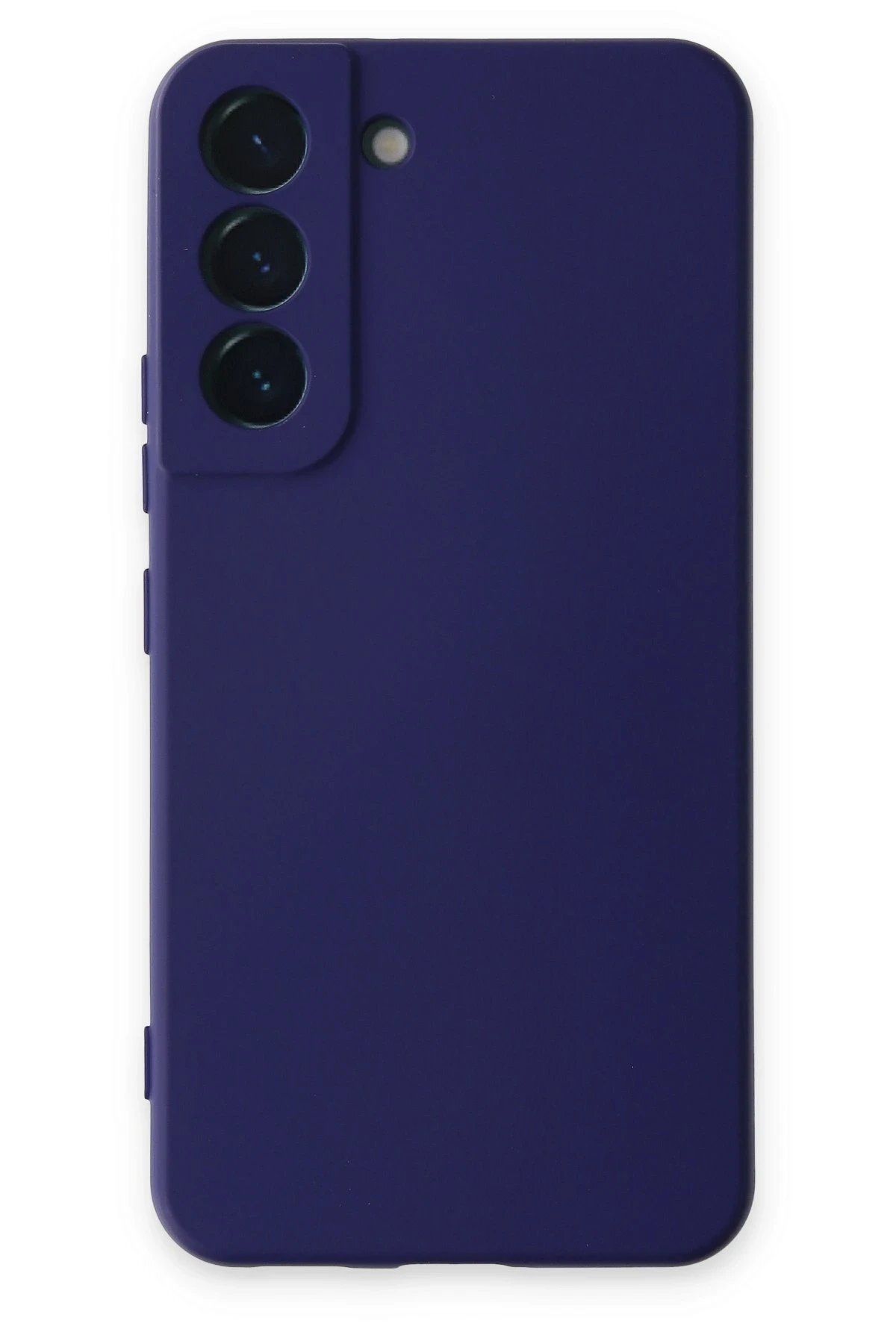 CepteToptan Newface Samsung Galaxy S22 Kılıf Nano içi Kadife Silikon - Mor