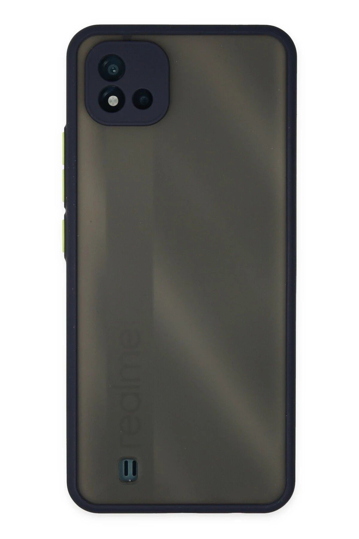 CepteToptan Newface Realme C11 2021 Kılıf Montreal Silikon Kapak - Lacivert