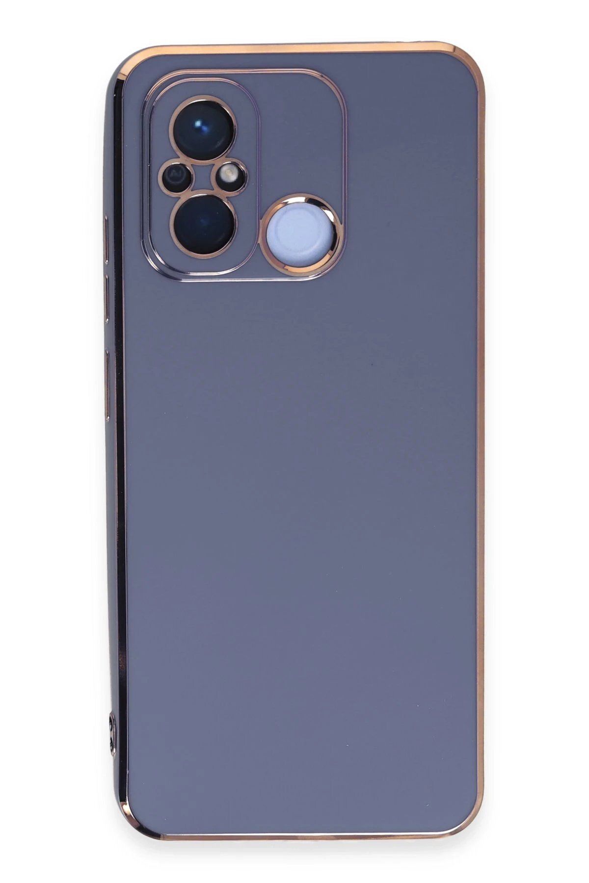 Toptan Bulurum Newface Xiaomi Redmi 12C Kılıf Volet Silikon - Mavi