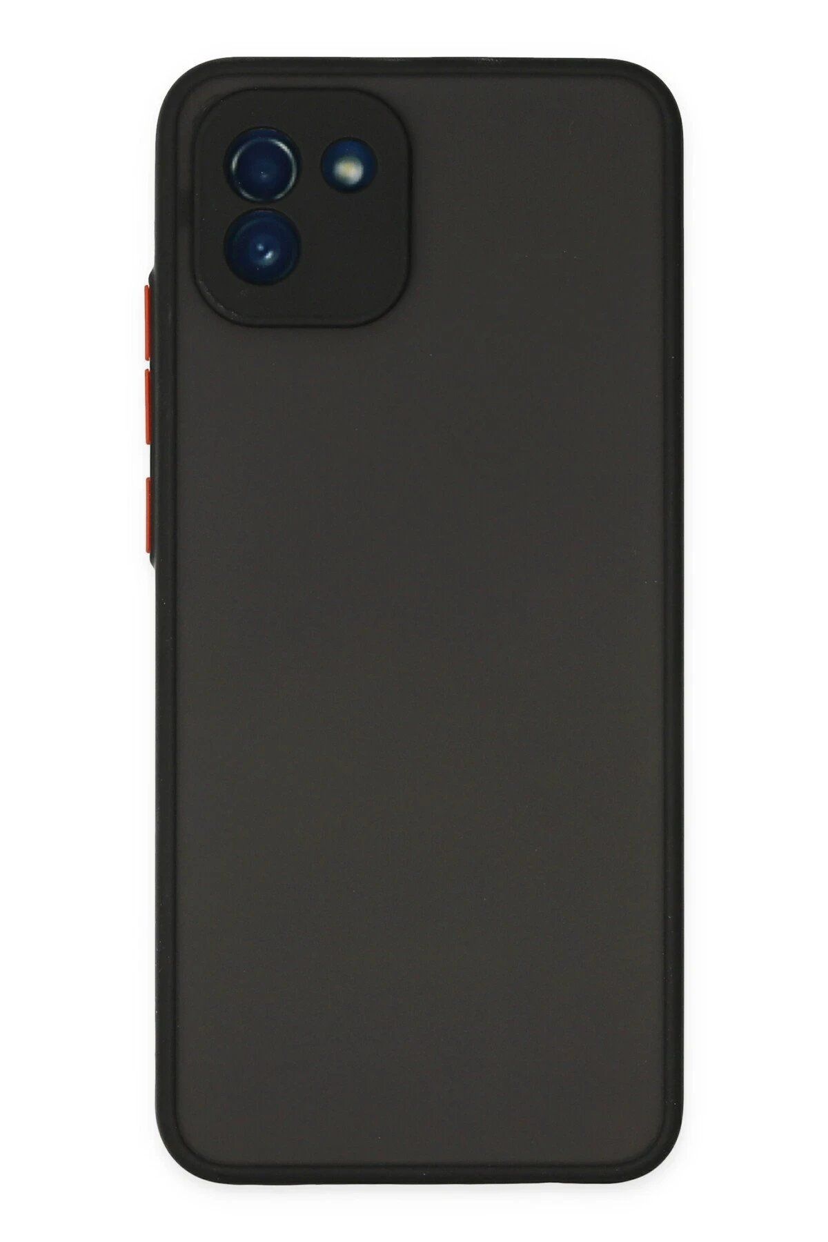 CepteToptan Newface Samsung Galaxy A03 Kılıf Montreal Silikon Kapak - Siyah