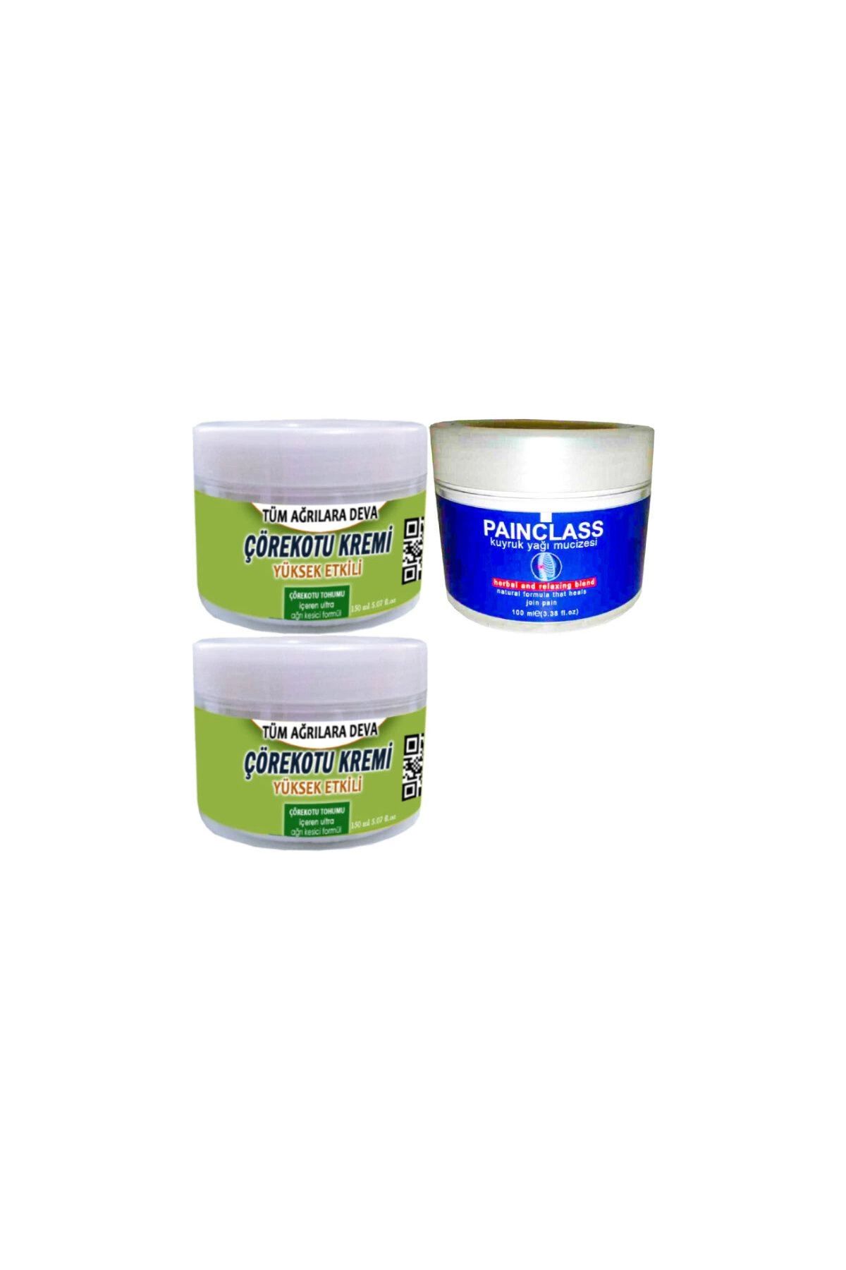 ÖYKÜ VE YİĞİT Çörek Otu Agrılar için Krem 2x150 ml+Painclass 100 ml Kuyruk Yağı Kremi