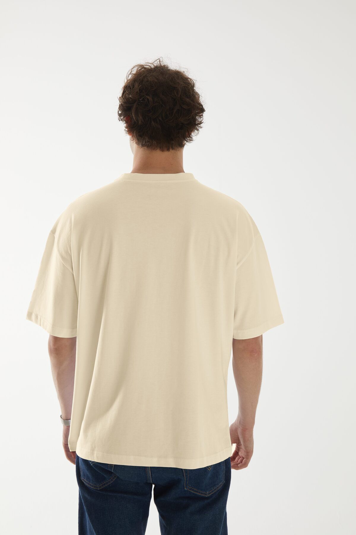 Vita Atelier 'Origo 2.0 ' Nakışlı, Erkek Yarım Oversize Tshirt