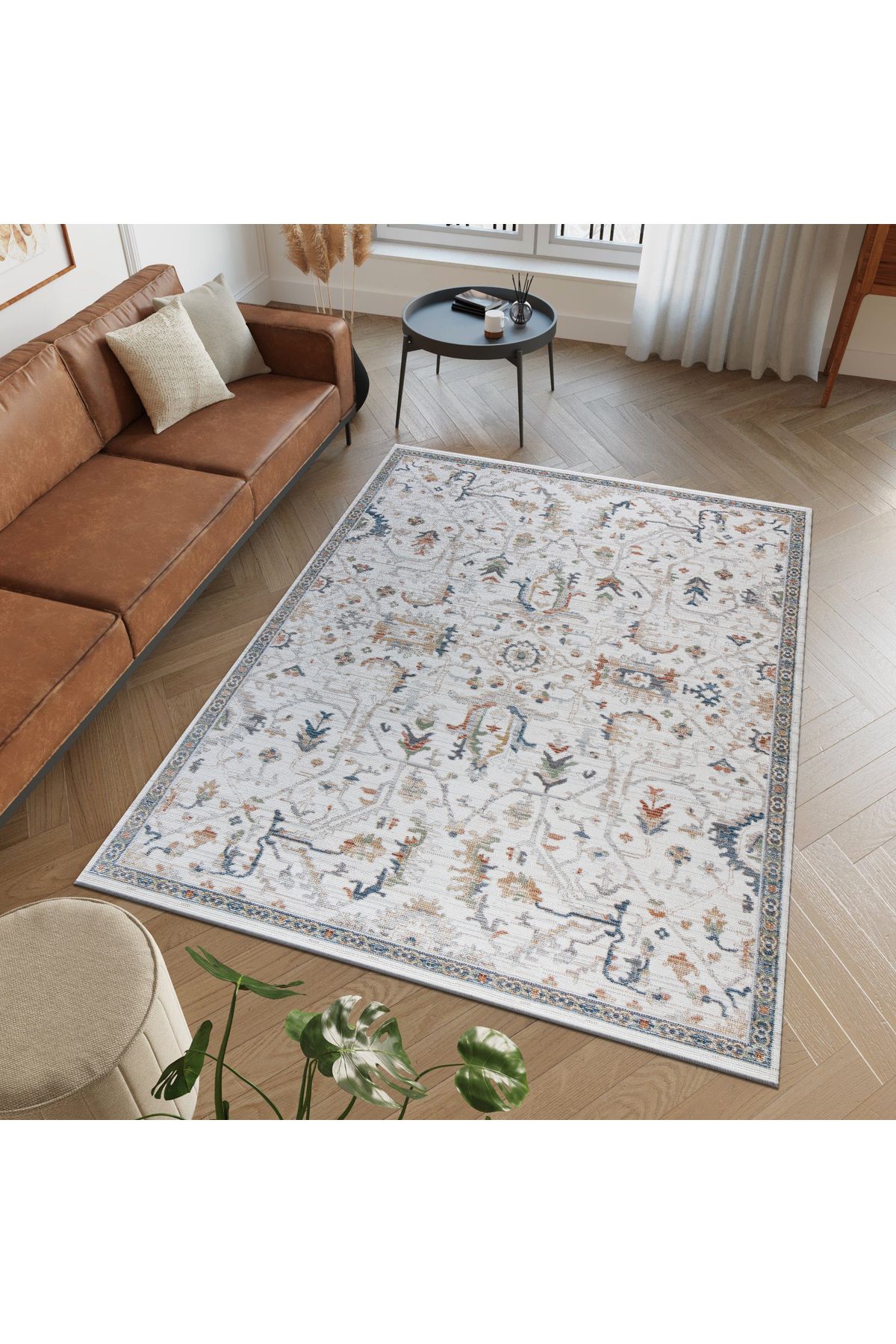 Casa Deluxe Home Vintage, Pamuk Dokuma,Saçaklı,Otantik,Yumuşak,Çok Renkli,Yazlık,Mutfak,Dört Mevsim.N0089B_Ivory