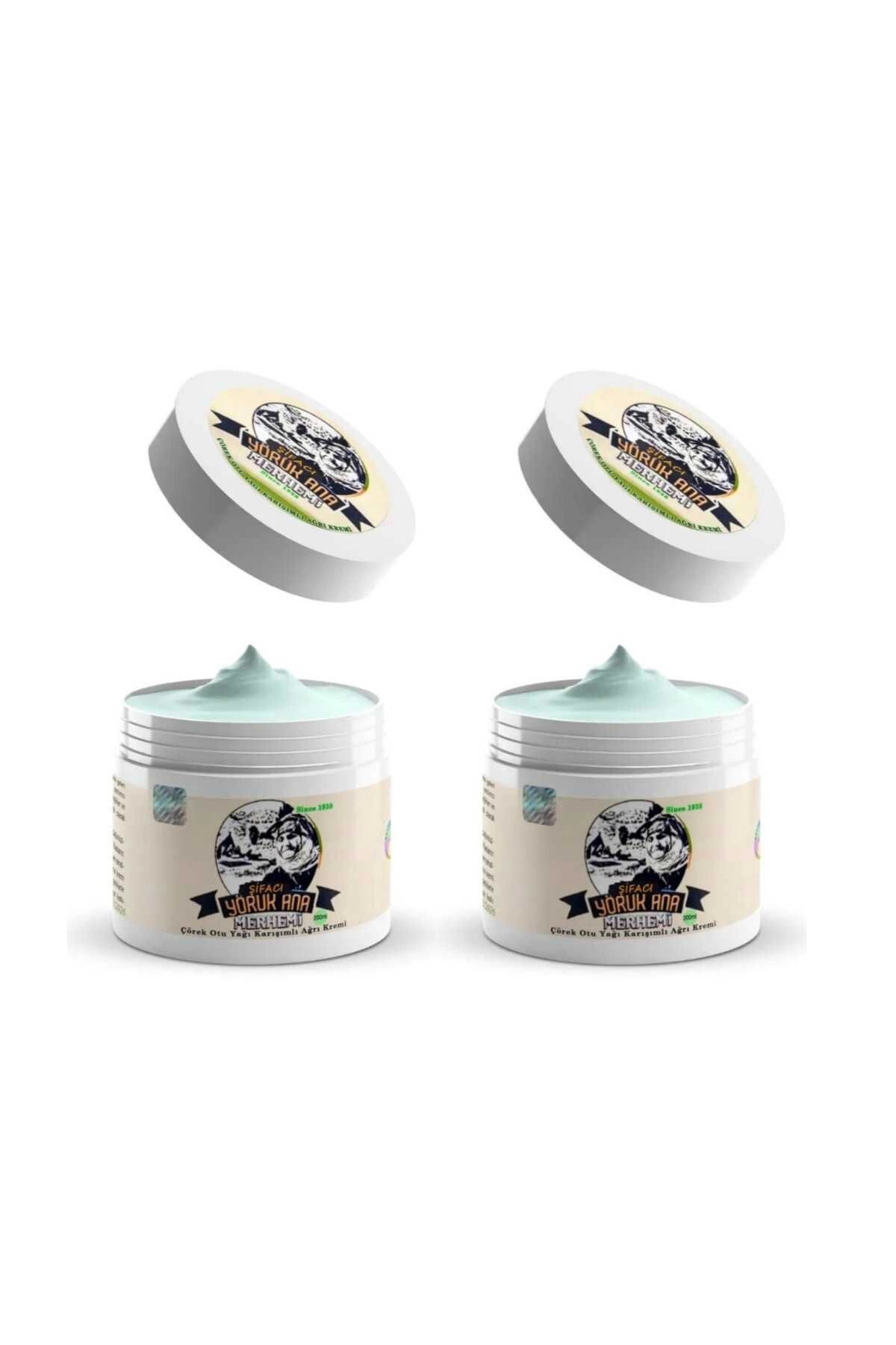 hayalimsah Yörük Ana Merhemi Çörek Otu Yağı Karışımlı Vücut İçin Etkili Bitkisel 200 ML x 2 Adet
