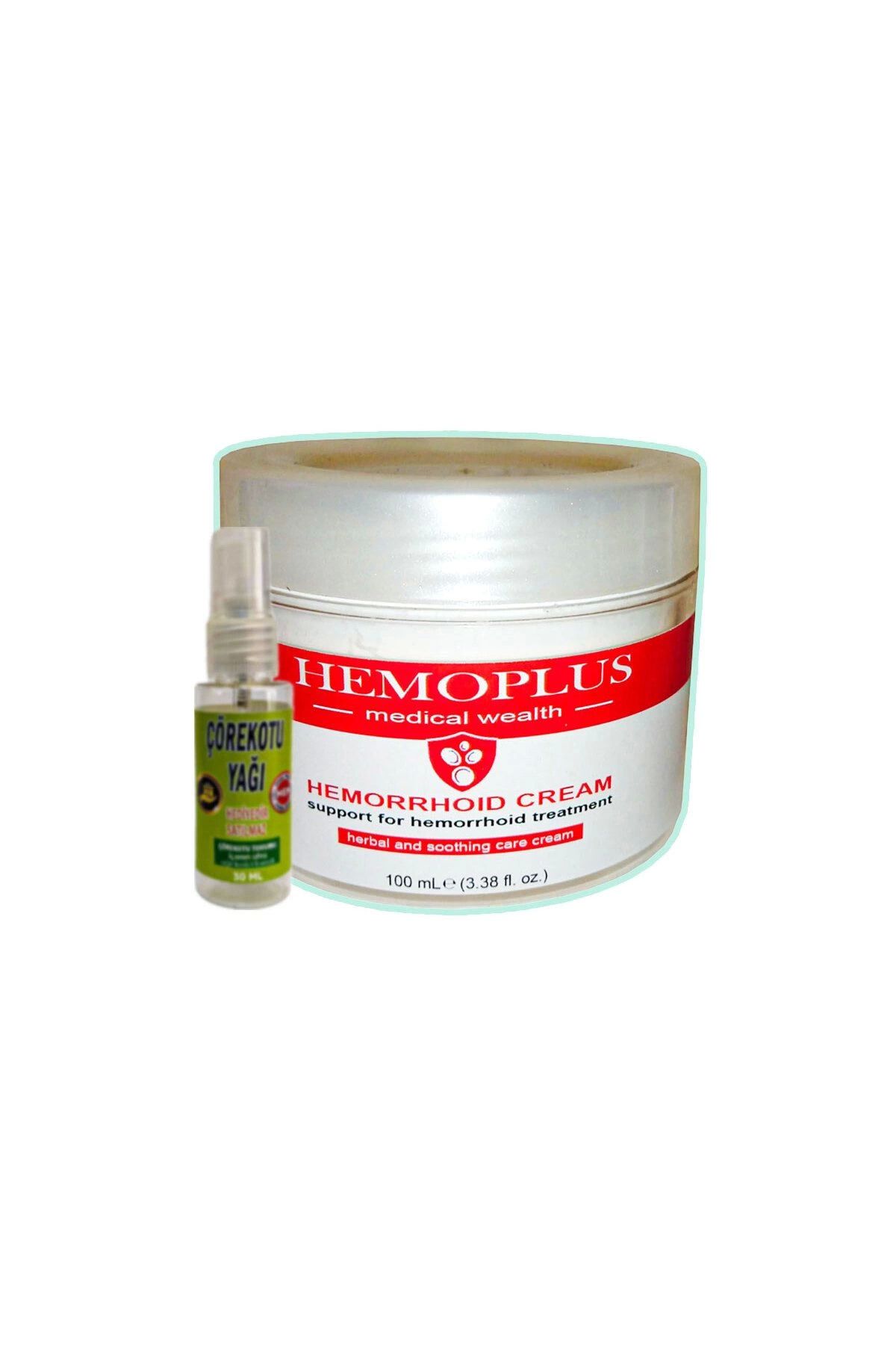 MT29 GİYİM Hemoplus 100 ml Hemeroid Ba.sur Kremi + 30 ml Çörek Otu Yağı ile