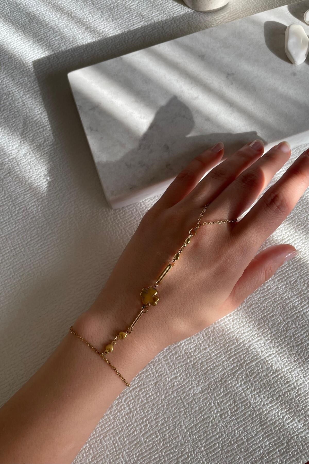 monvee Çelik Yonca Model Gold Şahmeran
