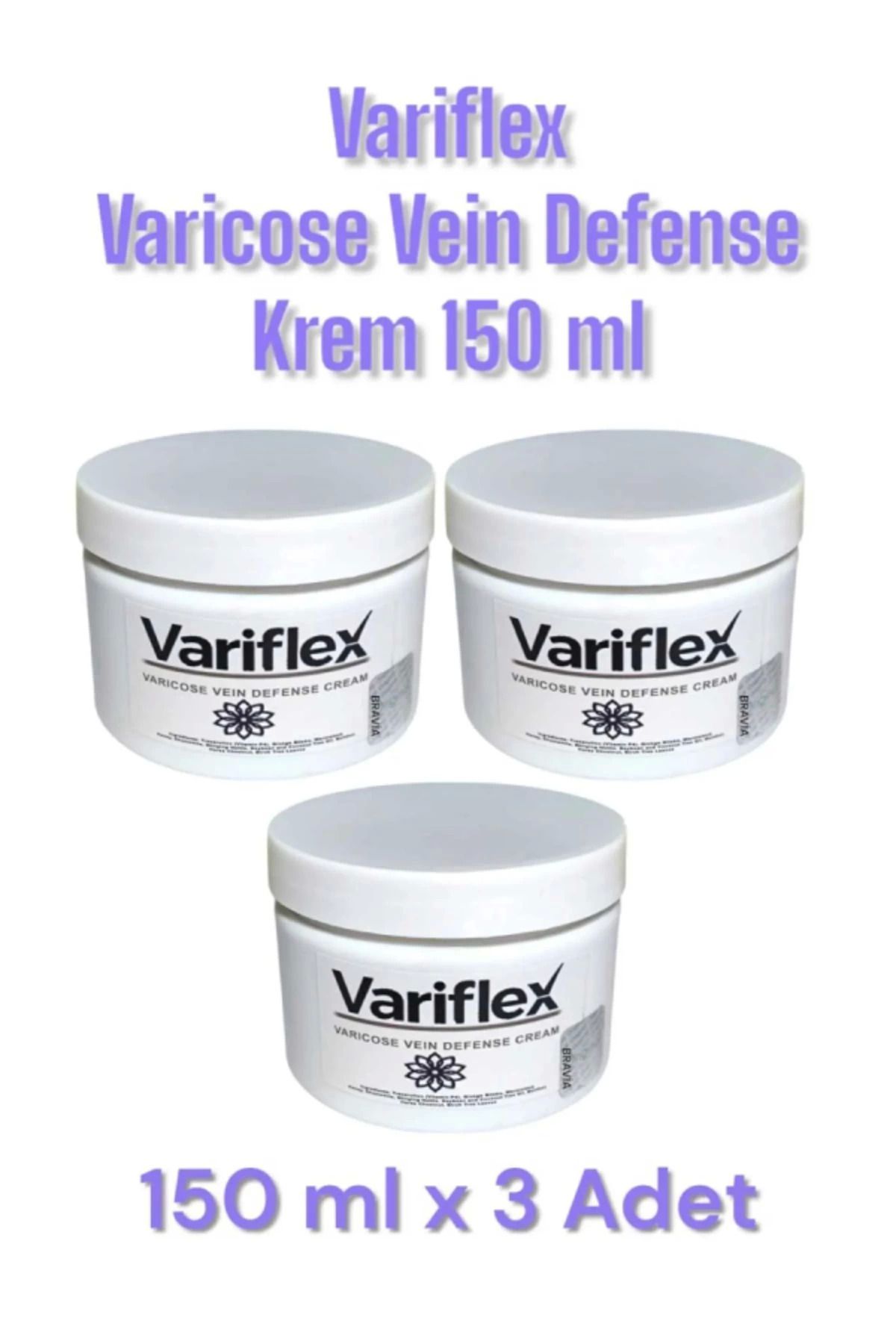 ÖYKÜ VE YİĞİT Variflex İçin Ayak Peeling Bakım Kremi x 3 adet