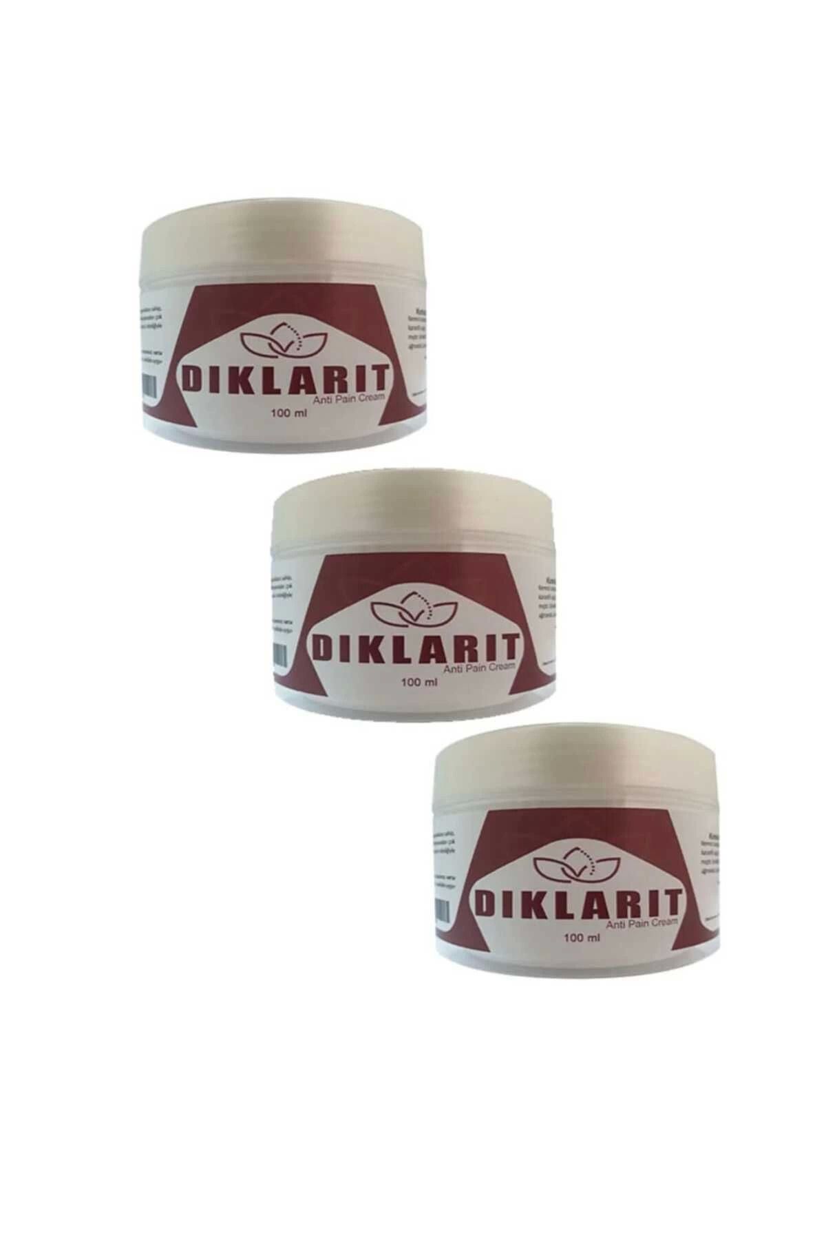 hayalimsah Diklarit Anti Pain Cream Ağrılarınız İçin Krem 100 ml x 3 Adet