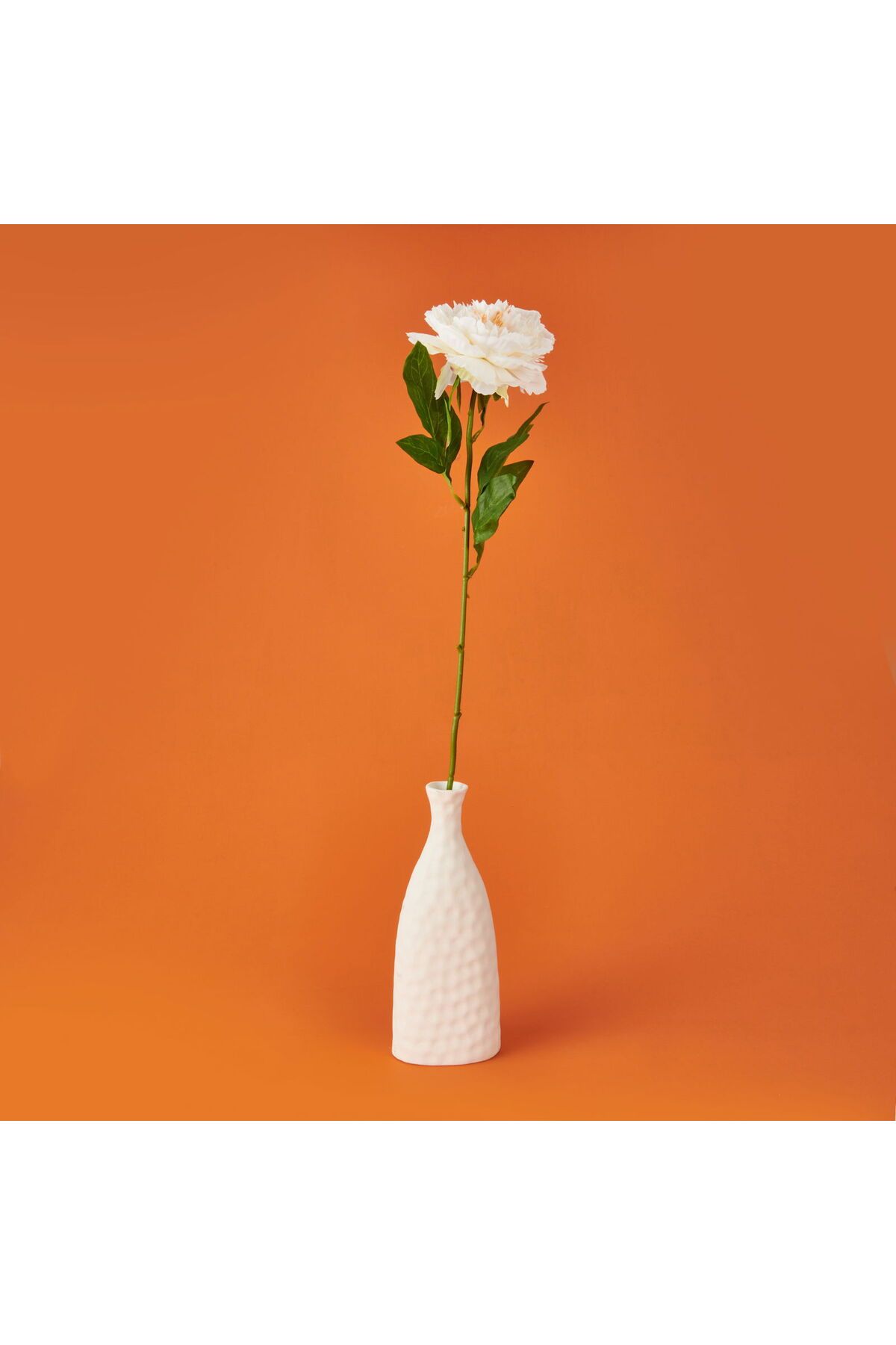 ASPARTAM Şakayık Yapay Çiçek - Beyaz - 70 cm