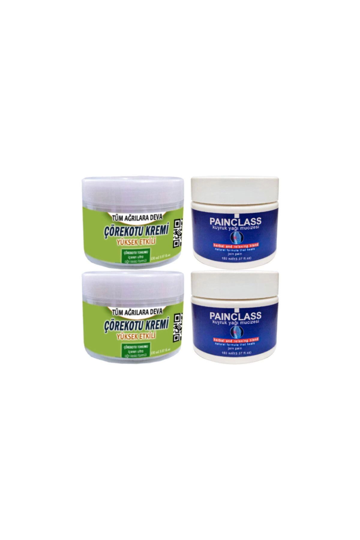 hayalimsah Çörek Otu Kremi 2x150 ml Agrılara+Painclass Kuyruk Yağı Kremi 2x150 ml
