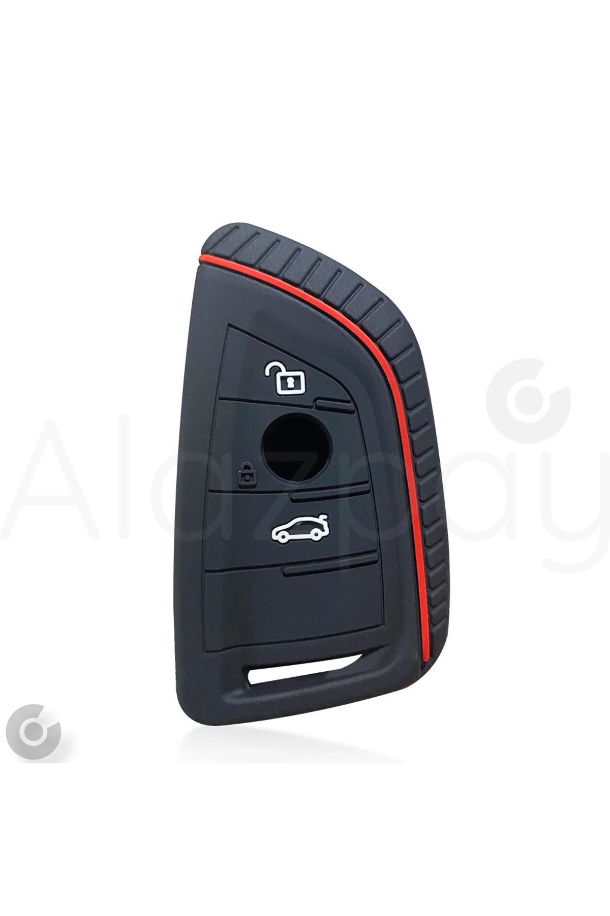 Alazpay Bmw 1 3 5 6 7 Serisi G32 G30 G20 G11 & X1 X3 X5 X6 X7 & F20 Desenli Silikon Anahtar Kılıfı (1 Adet)