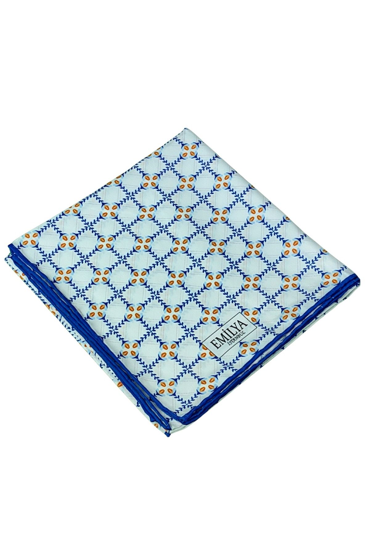 mim eşarp Emilya Rayon Desenli Eşarp 90x90 cm