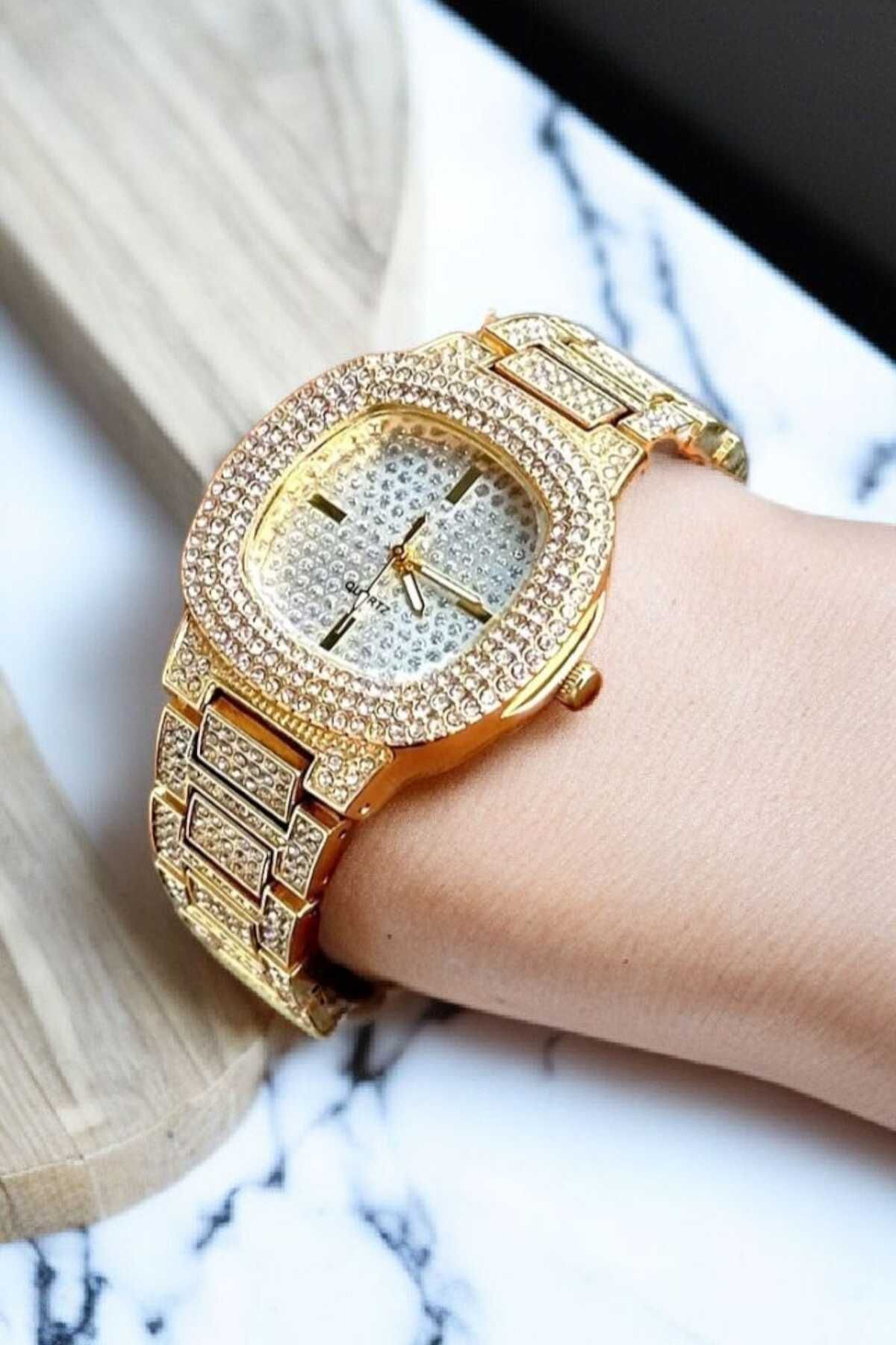 Neorney Zirkon Taş Kordonlu Her Güne Uygun Unisex Kol Saati
