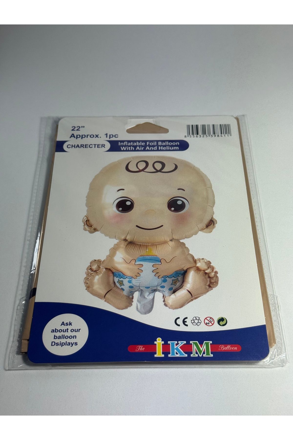 shop Kız Ve Erkek Bebek Cinsiyet Partisi Balonu - Kız Ve Erkek Bebek Doğum Günü Balonu 2'li