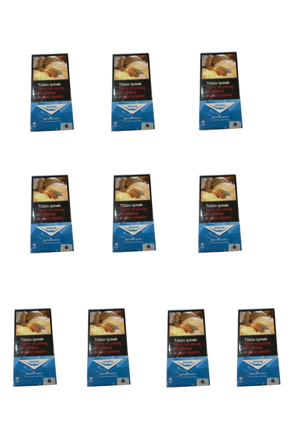 WATSON BLUE 1 YAPIŞKANLI KAĞIT 10 PAKET 25.000 ADET