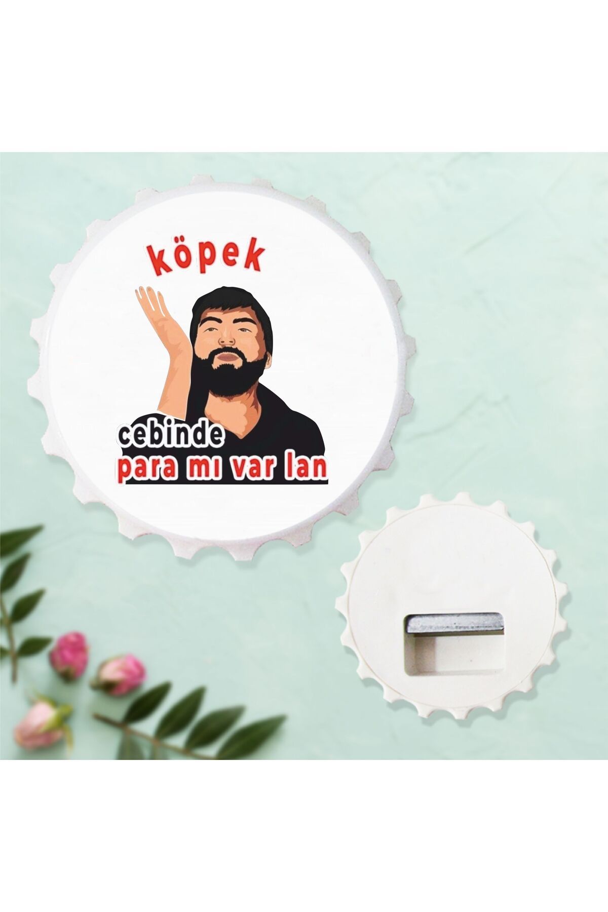 hediyenebak Cebinde Para Mı Var Lan Köpek Tasarımlı Kapak Şekilli Açacak Magnet