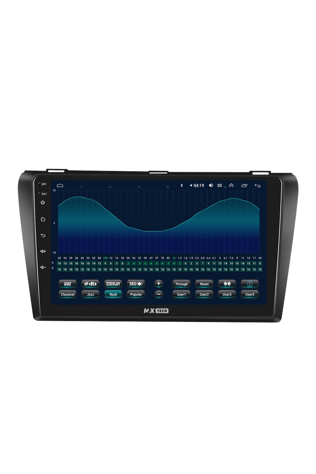 MaxTech-Navigation Mazda 3 2006-2012 dedicated, 8 GB Ram 128 GB Rom OctaCore, Carplay & Android auto, 9" 8