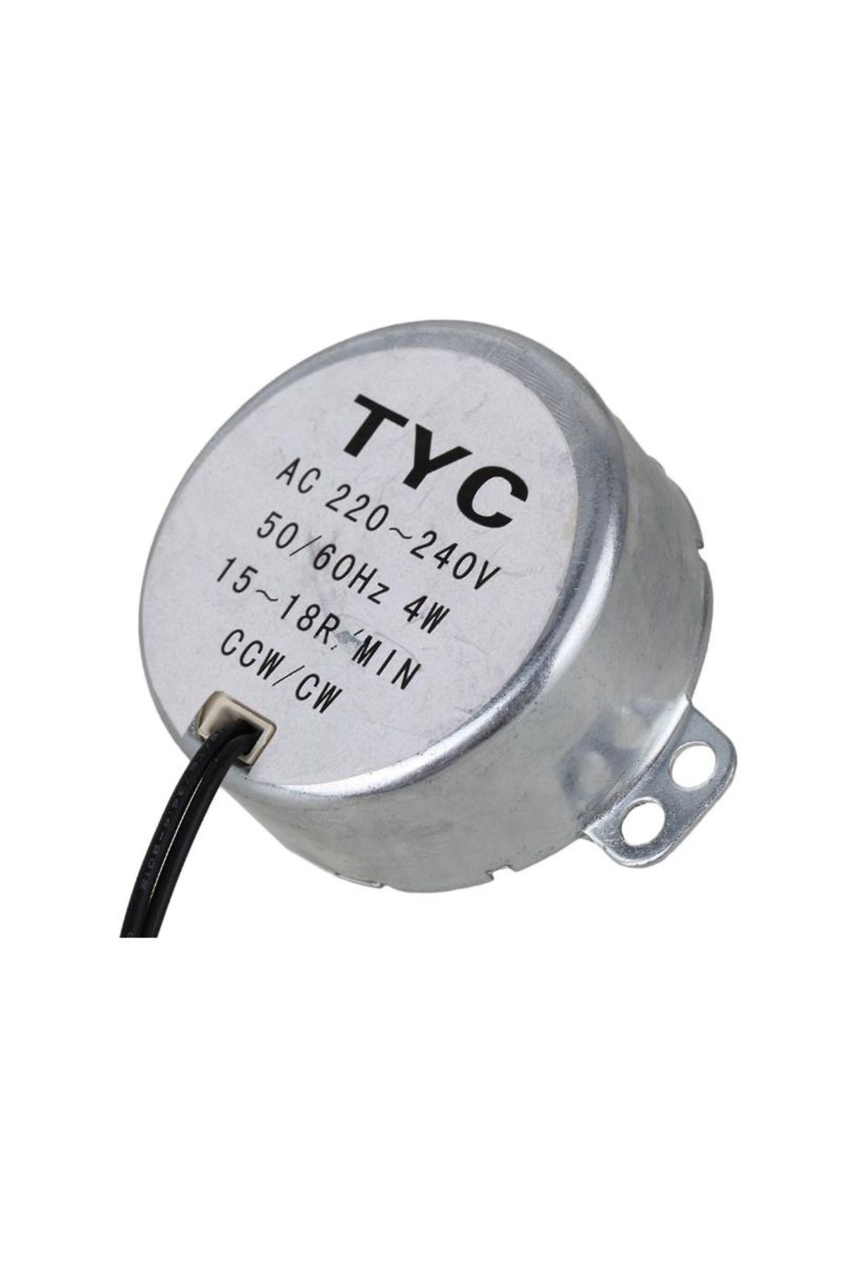 Yıldız İHA TYC-50 Senkron Motor Ac220V 4W 15-18 Rpm Cw