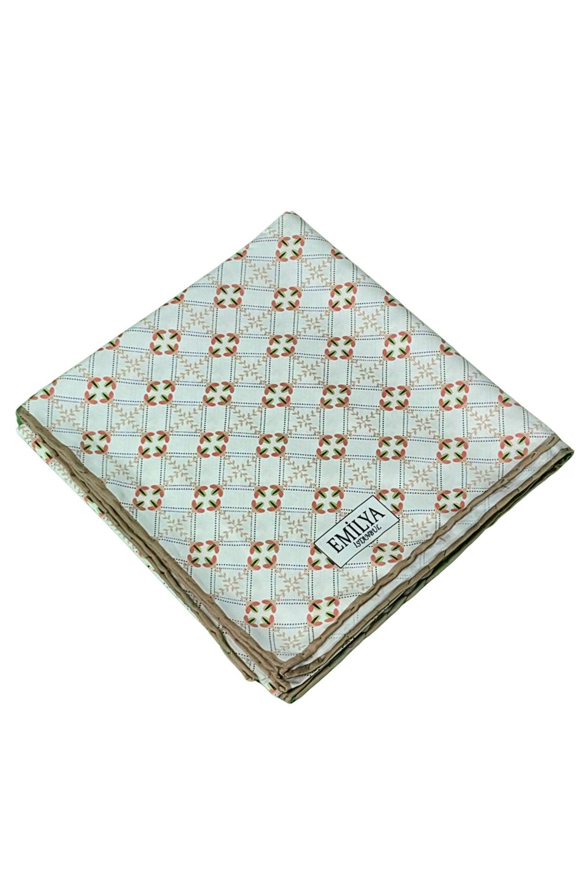 mim eşarp Emilya Rayon Desenli Eşarp 90x90 cm