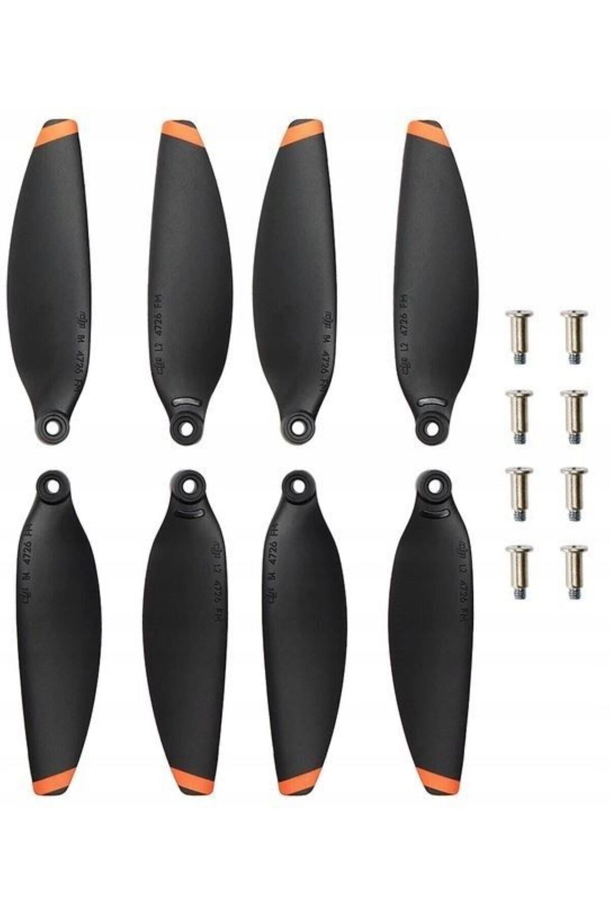 Yıldız İHA Djı Mavic Mini 2 Pervane Seti Turuncu Kenar ( 2 Set)