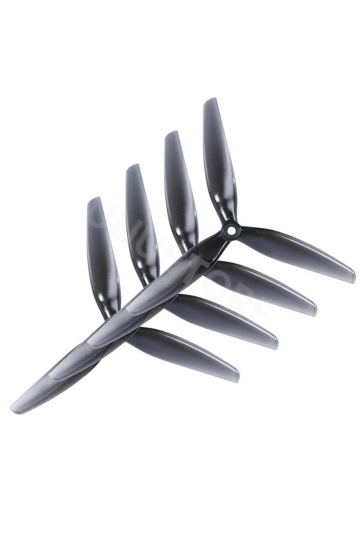 Yıldız İHA 7040 Pervane (7X4X3) 7 inç 3-Bıçaklı Üçlü Pervane CW + CCW RC FPV
