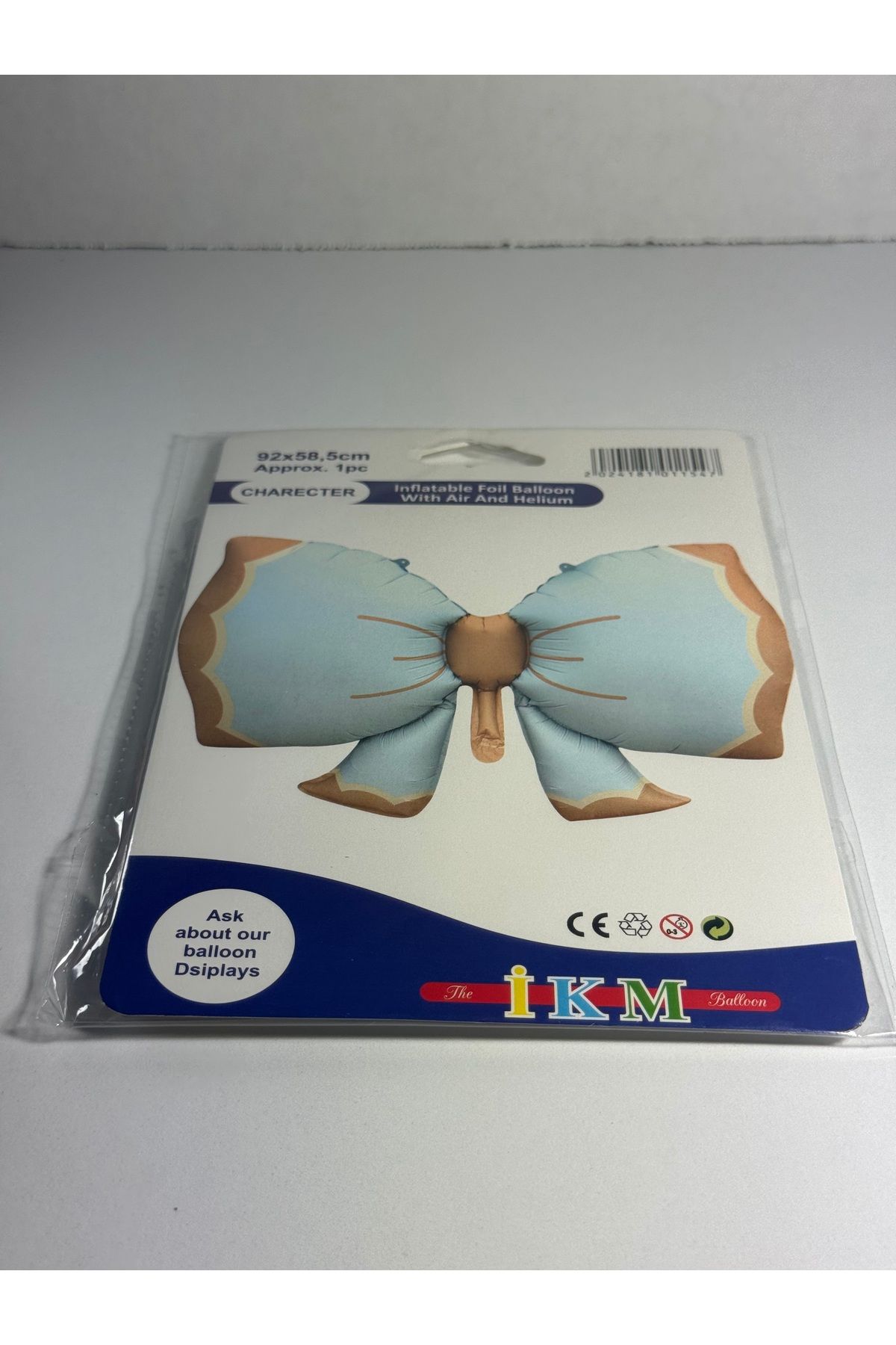 shop Fiyonk Bebek Cinsiyet Partisi Balonu - Fiyonk Bebek Doğum Günü Balonu 2'li Pembe ve Mavi
