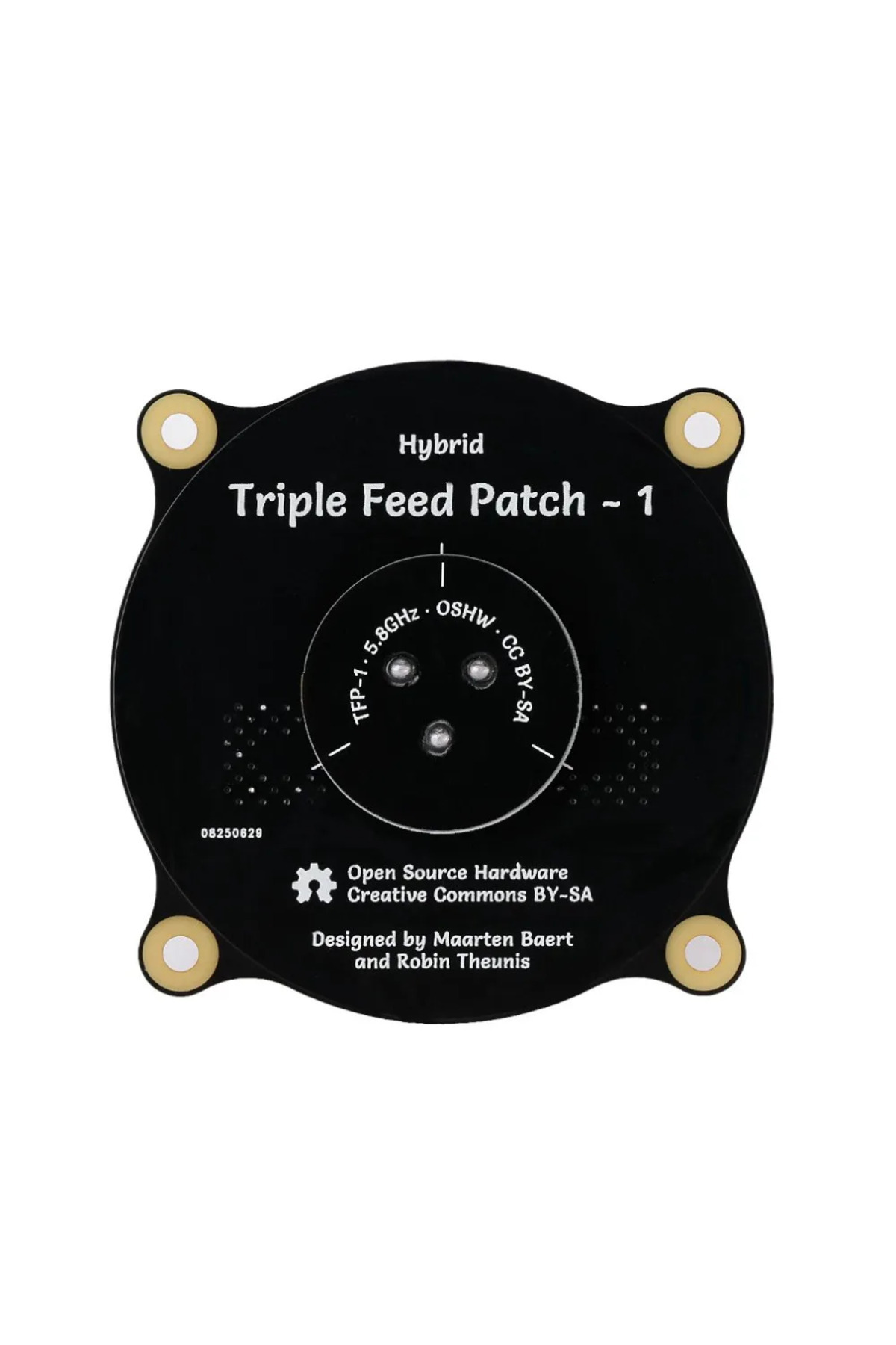 Yıldız İHA-Antenna Sma 5.8Ghz Triple Feed Patch Antenna Sma / Rp Sma Directional Circularly Polarized Antenna F 1