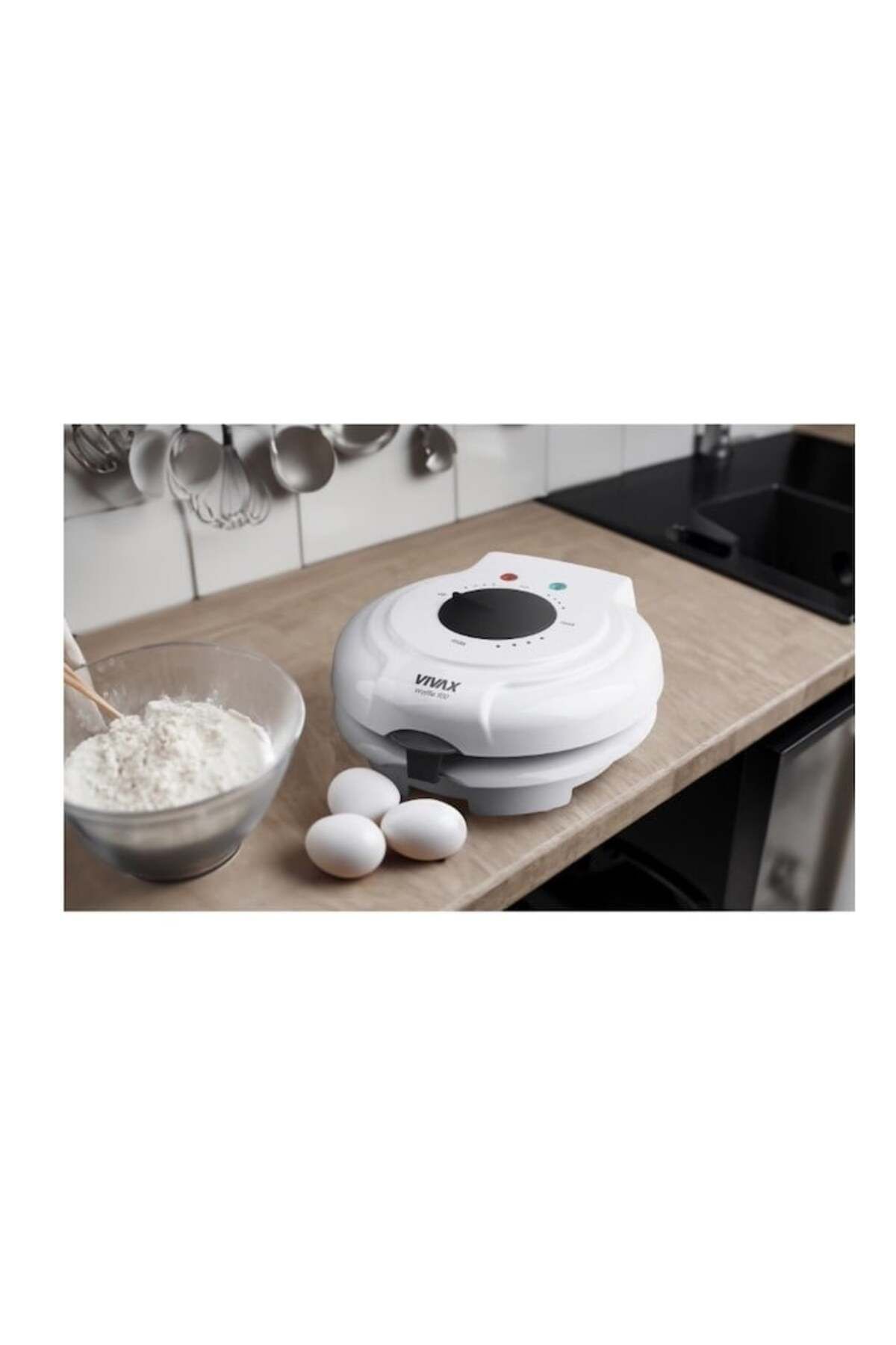 Vivax Oliva-Waffle maker Vivax WM-900WH, 900W, 5 shapes,, light indicator, non-stick coating, White 6