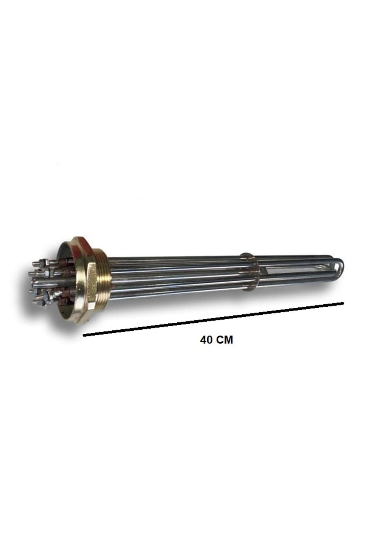 Universal REZİSTANS 2" 10000W 40 CM 8,5MM 220-380V DOLGUSUZ ( 304 CR-Nİ)