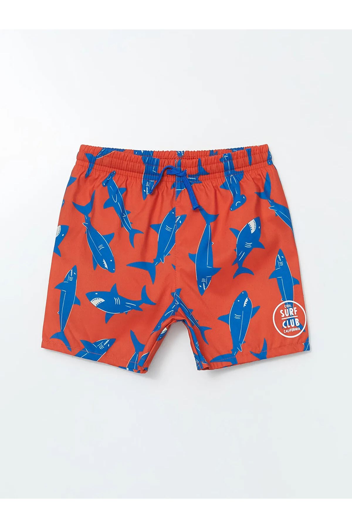 LC Waikiki-Printed Boys' Swim Shorts with Elastic Waist 1