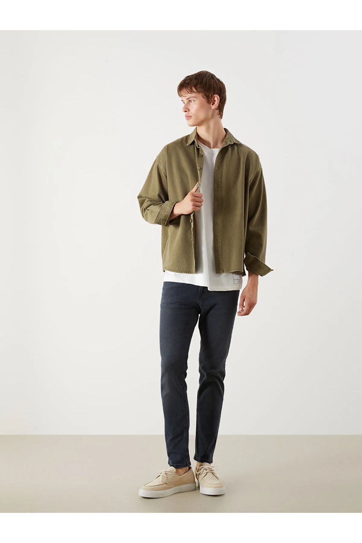 LC Waikiki-Ανδρικό τζιν παντελόνι 750 Slim Fit 5