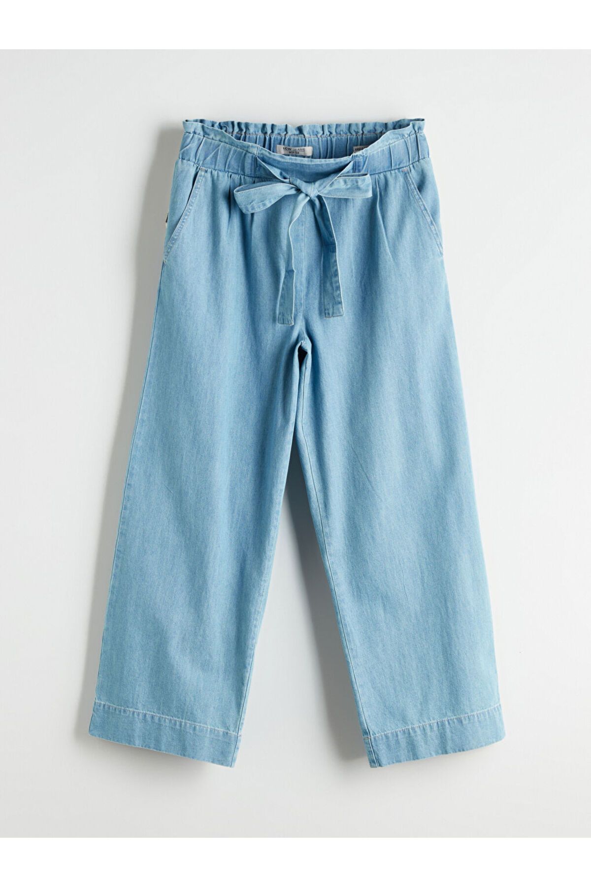 LC Waikiki Beli Lastikli Straight Fit Kadın Jean Pantolon