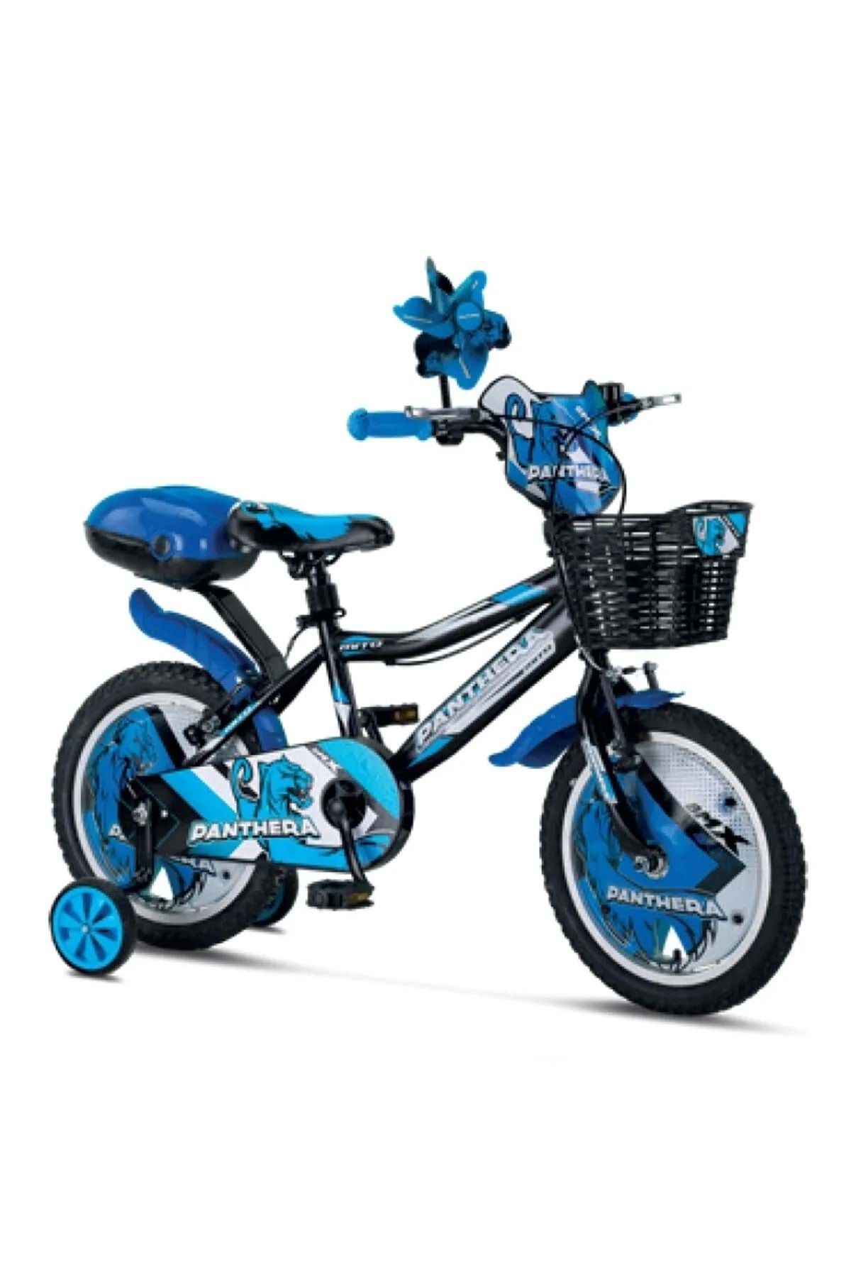 Elioure Gençler için 16 inç mavi BMX bisiklet, eğlenceli ve şık tasarım