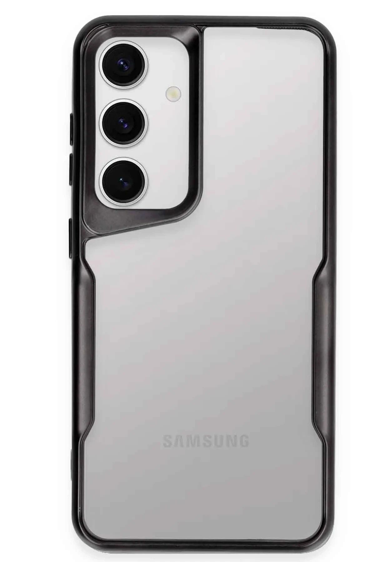 CepteToptan Newface Samsung Galaxy A16 5G Kılıf Boyi Silikon Kapak - Siyah