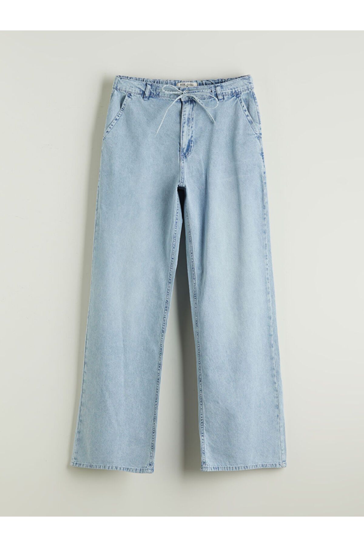 LC Waikiki Beli Lastikli Wideleg Kadın Jean Pantolon