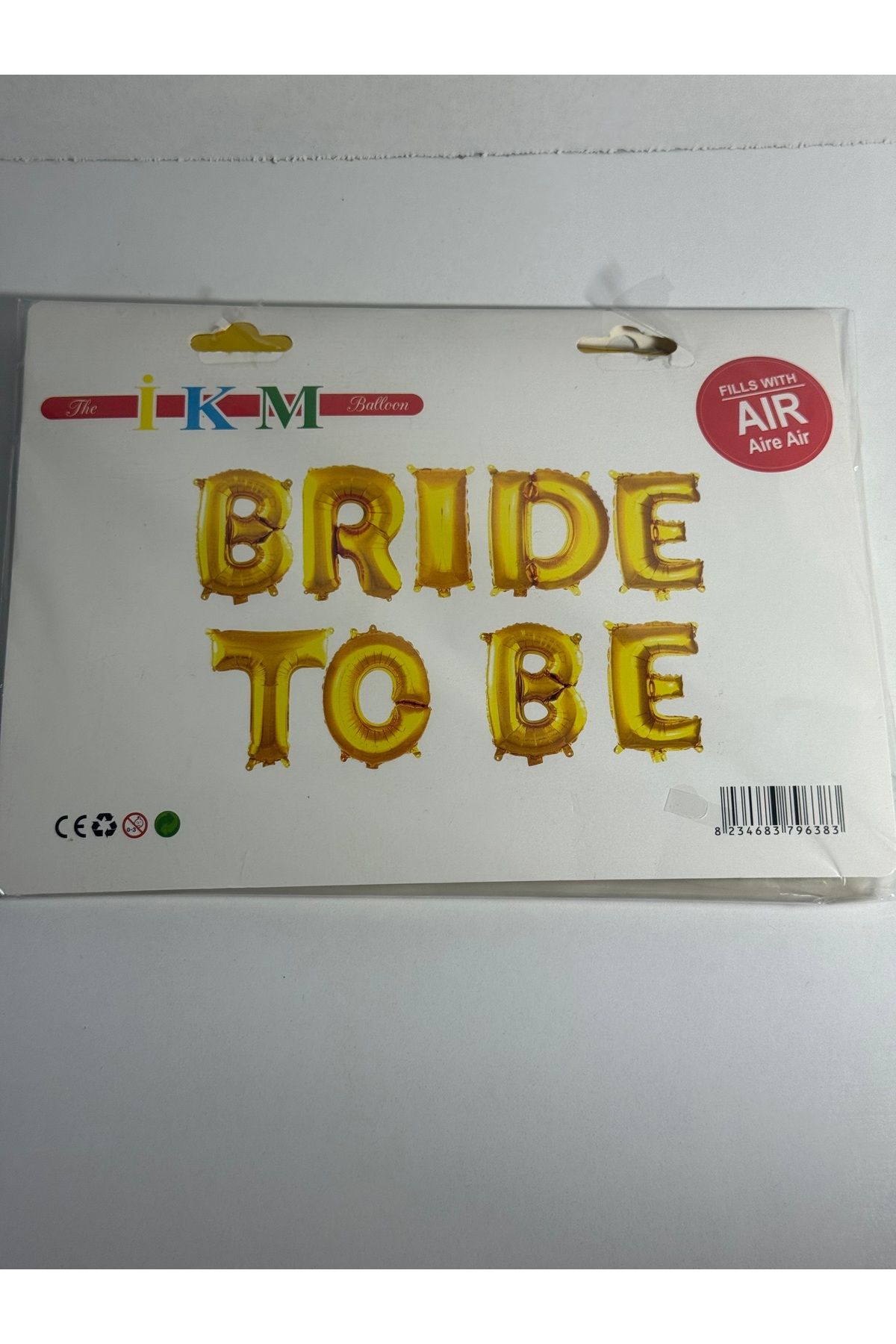 shop Bride To Be Yazılı Folyo Balon Konsept Bekarlığa Veda Partisi Büyük Balon