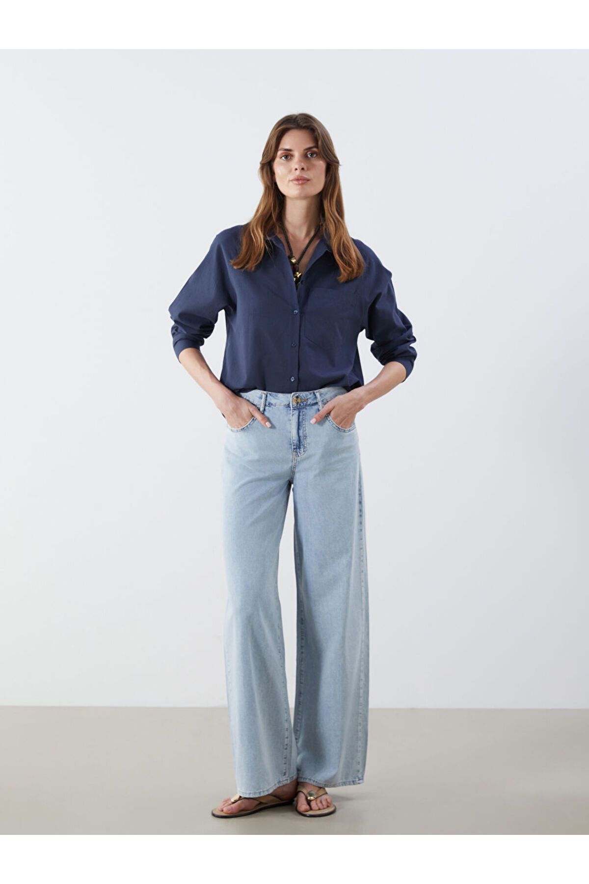 LC Waikiki Wideleg Kadın Jean Pantolon